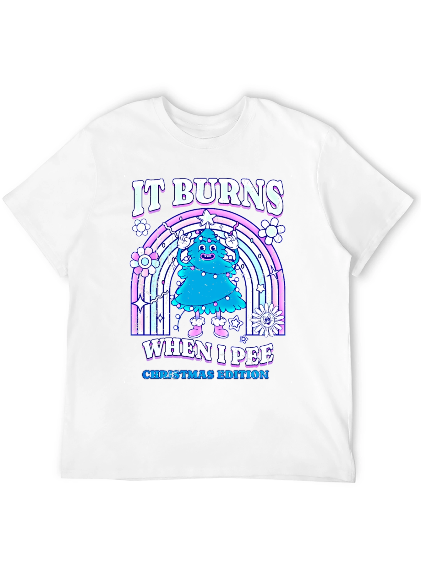 It Burns When I Pee Funny Christmas T-Shirt