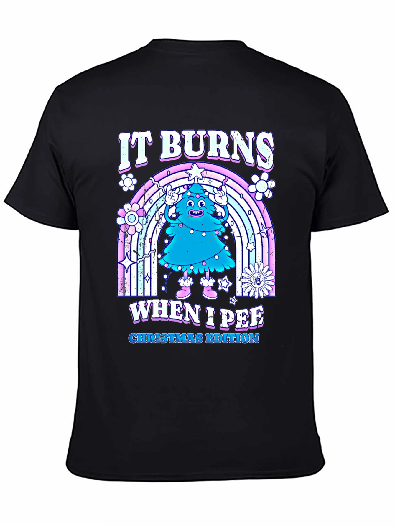 It Burns When I Pee Funny Christmas T-Shirt