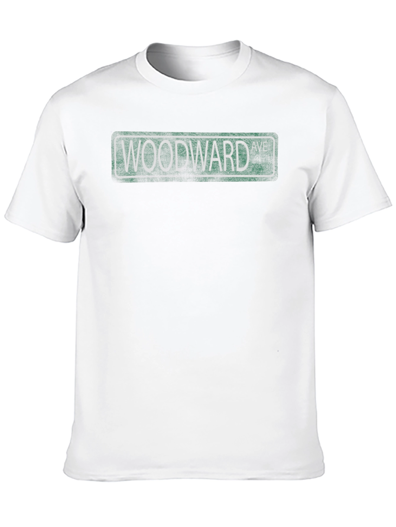 Woodward Ave Street Sign T-Shirt