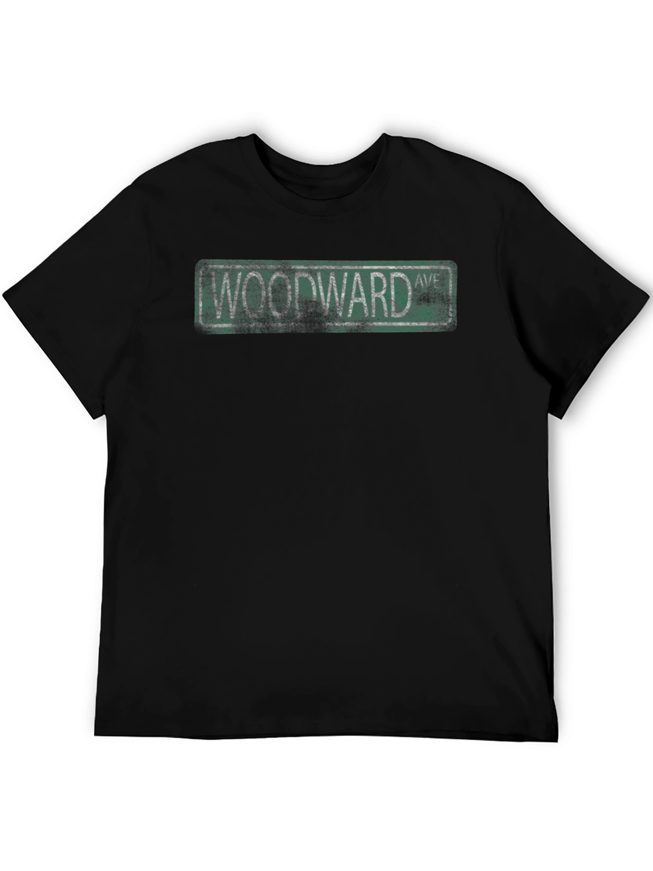 Woodward Ave Street Sign T-Shirt