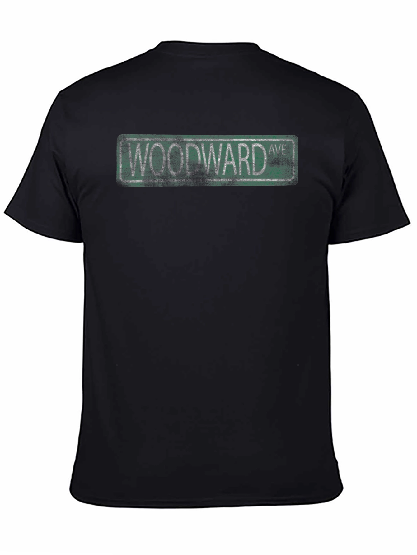 Woodward Ave Street Sign T-Shirt
