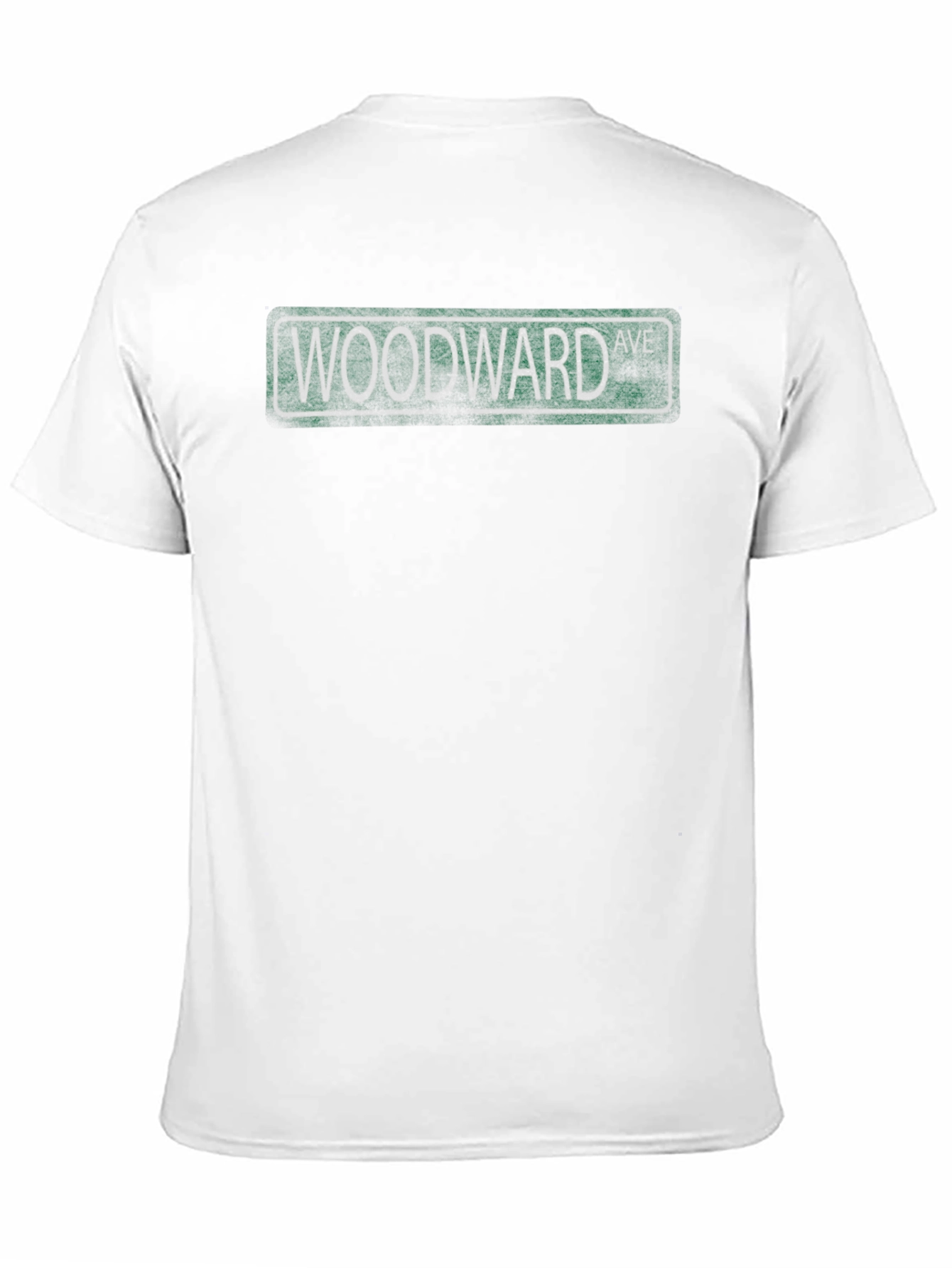 Woodward Ave Street Sign T-Shirt