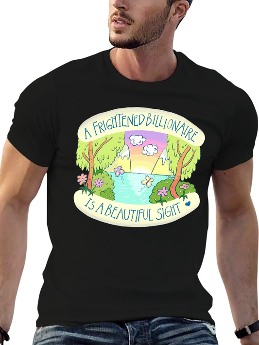 Frightened Billionaire Graphic T-Shirt
