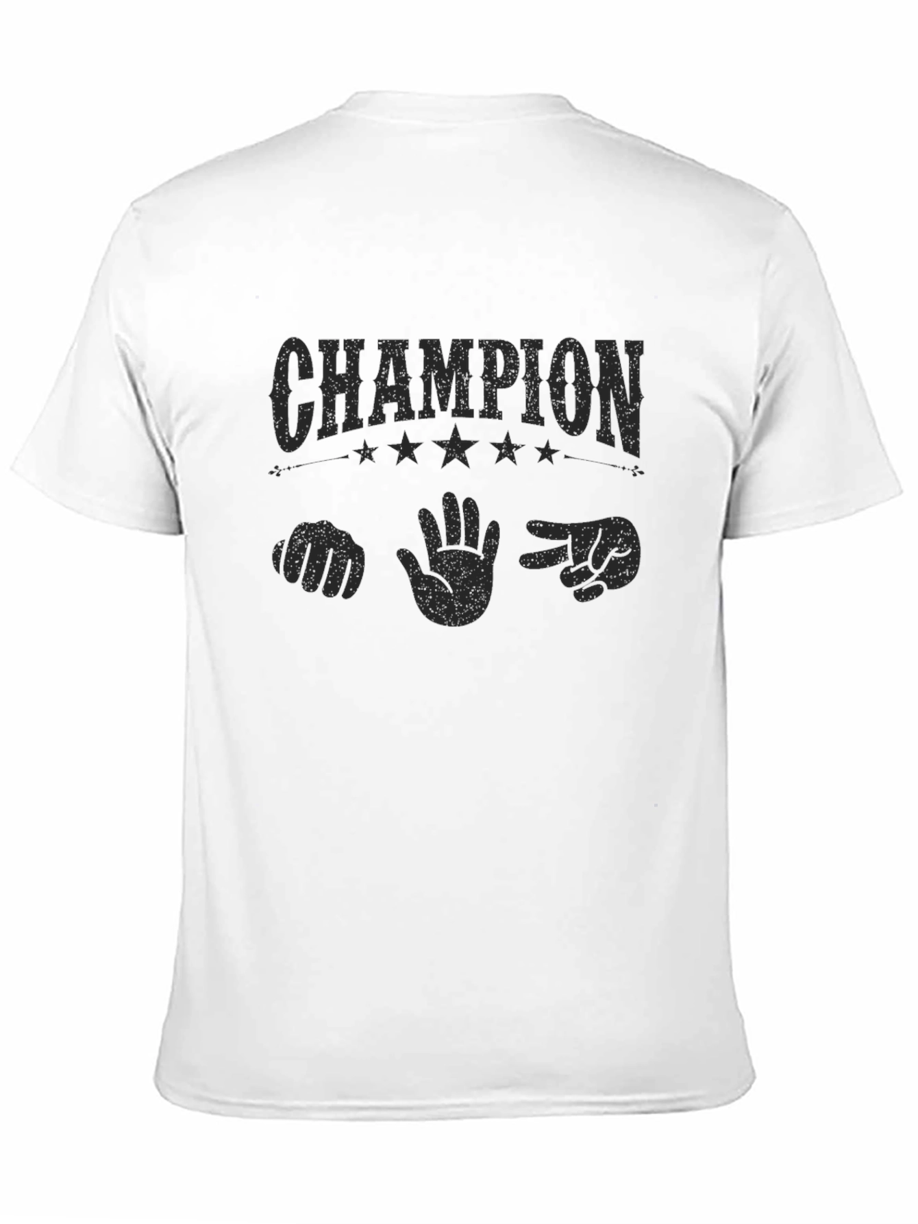 Champion Rock Paper Scissors Graphic T-Shirt
