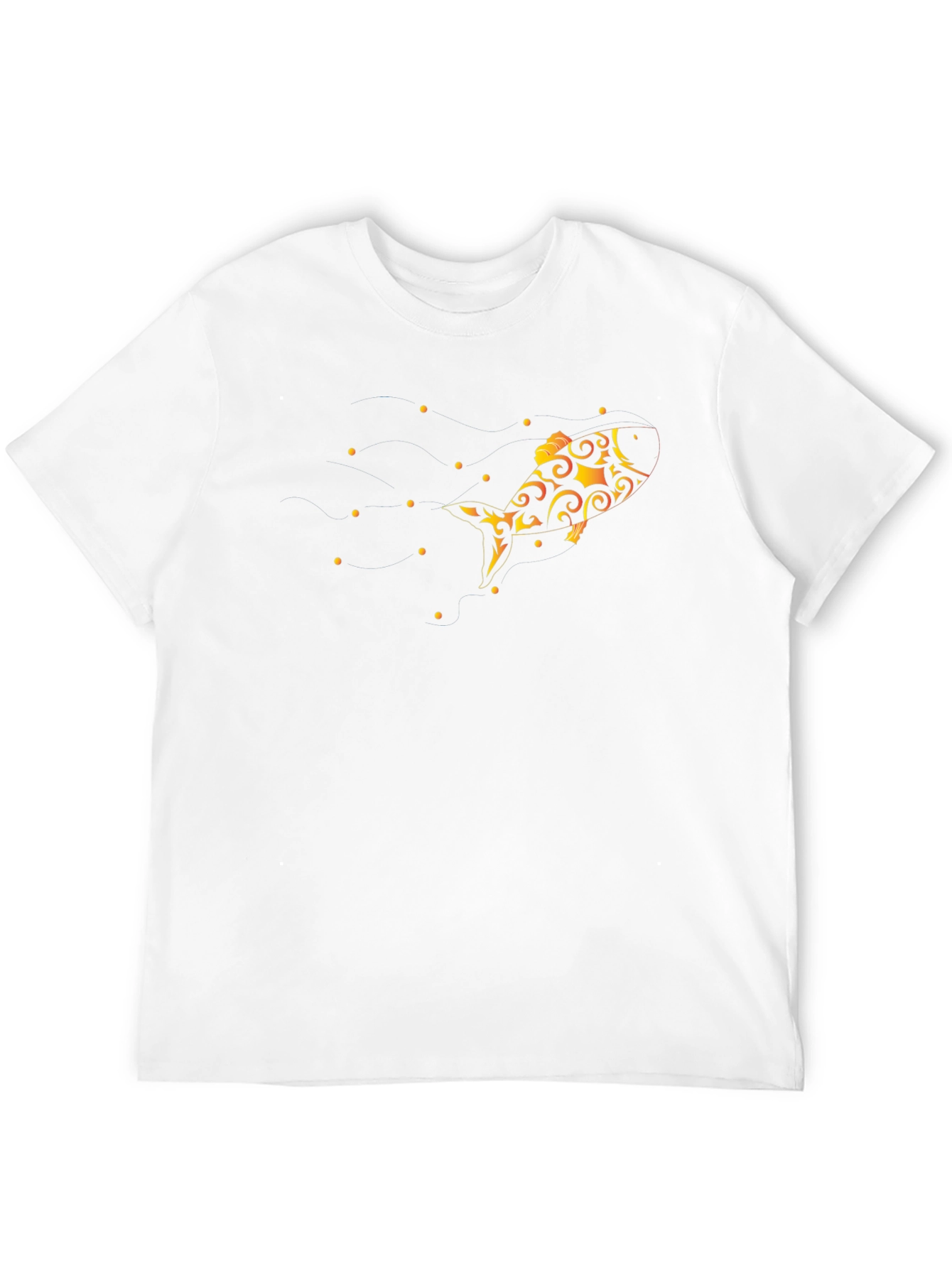 Goldfish Swirl Black Tee