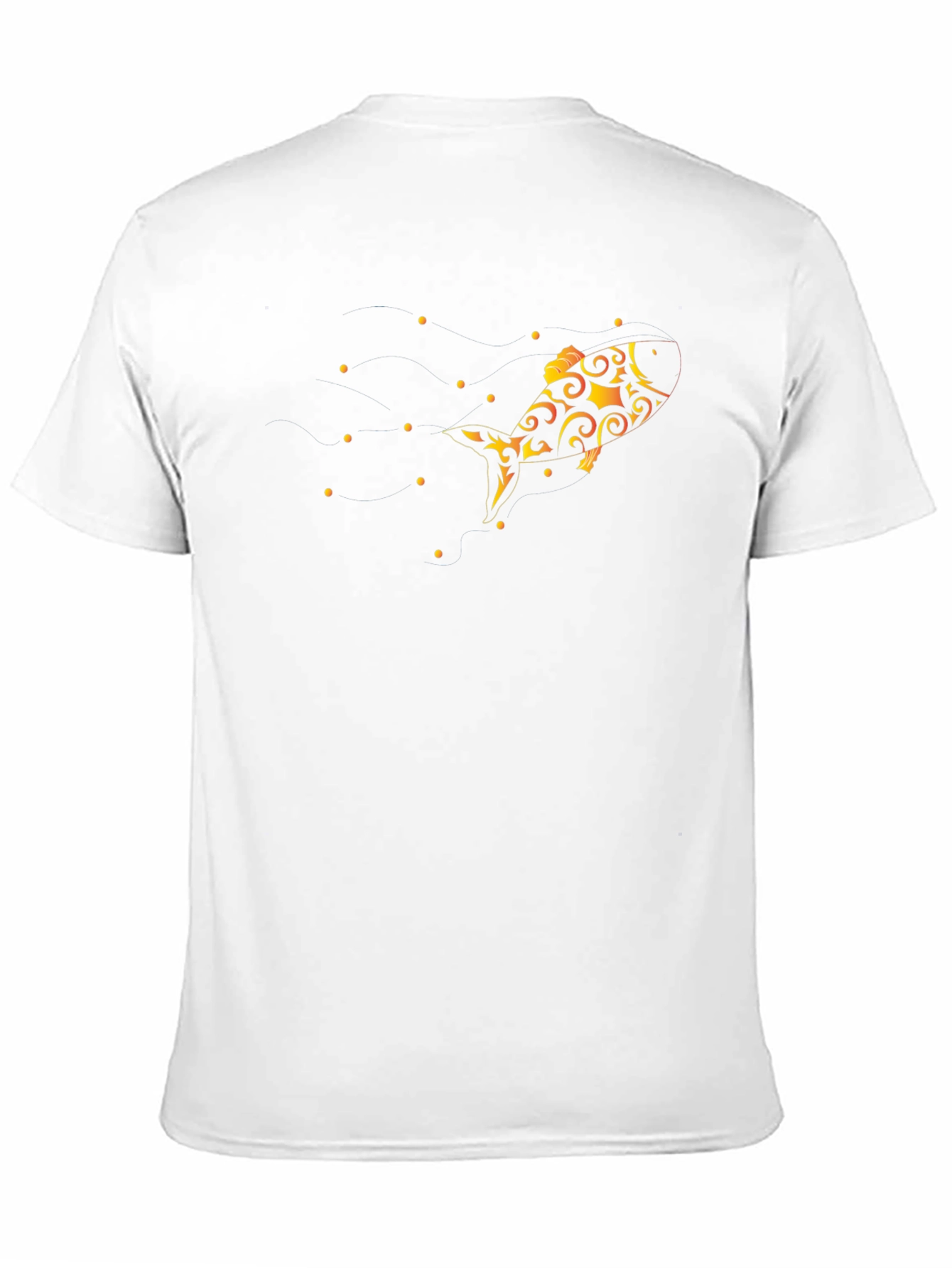 Goldfish Swirl Black Tee