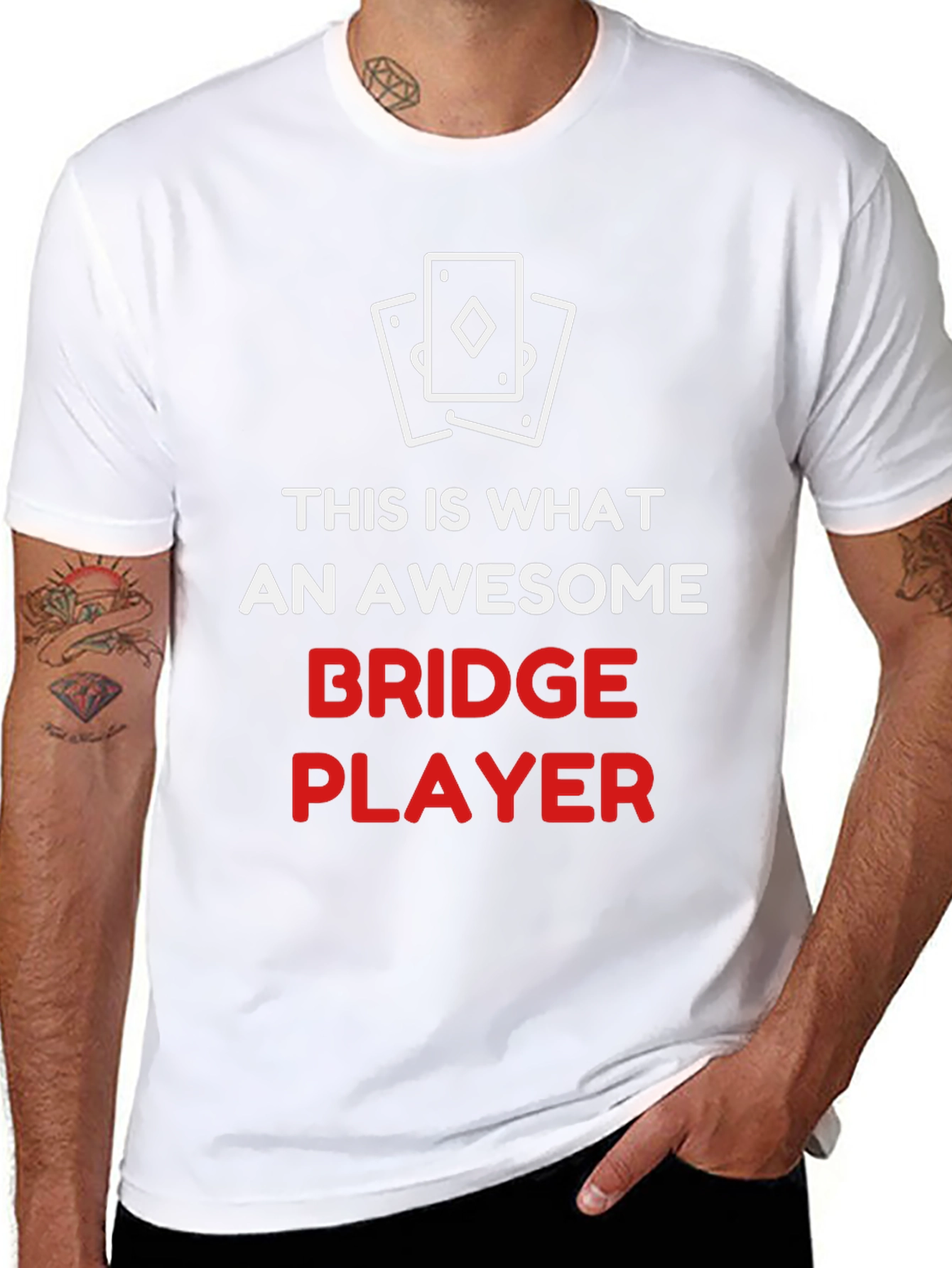 Awesome Bridge Player T-Shirt
