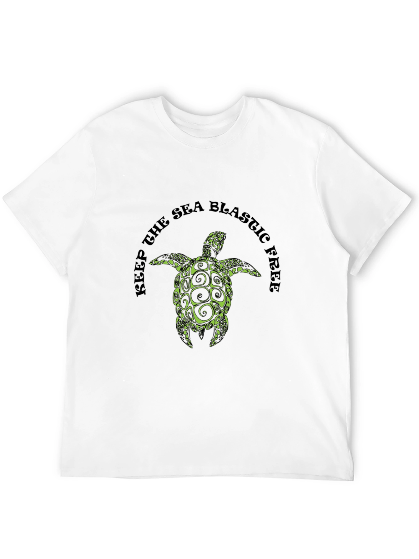 Keep the Sea Blastic Free Turtle Tee