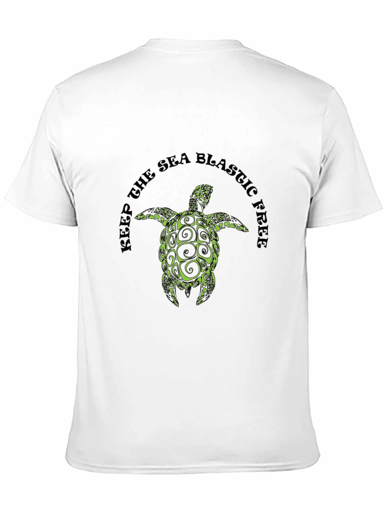 Keep the Sea Blastic Free Turtle Tee