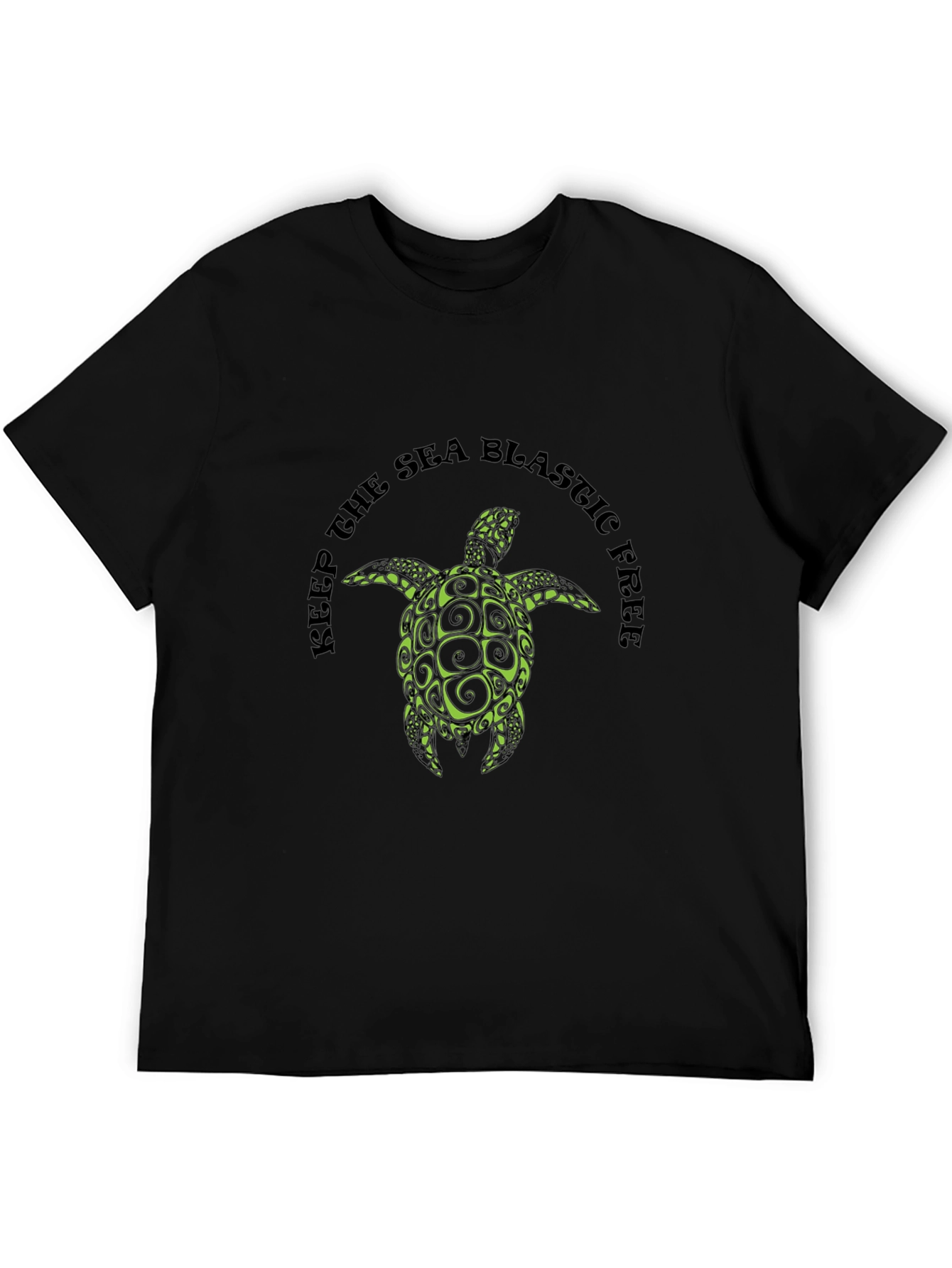 Keep the Sea Blastic Free Turtle Tee