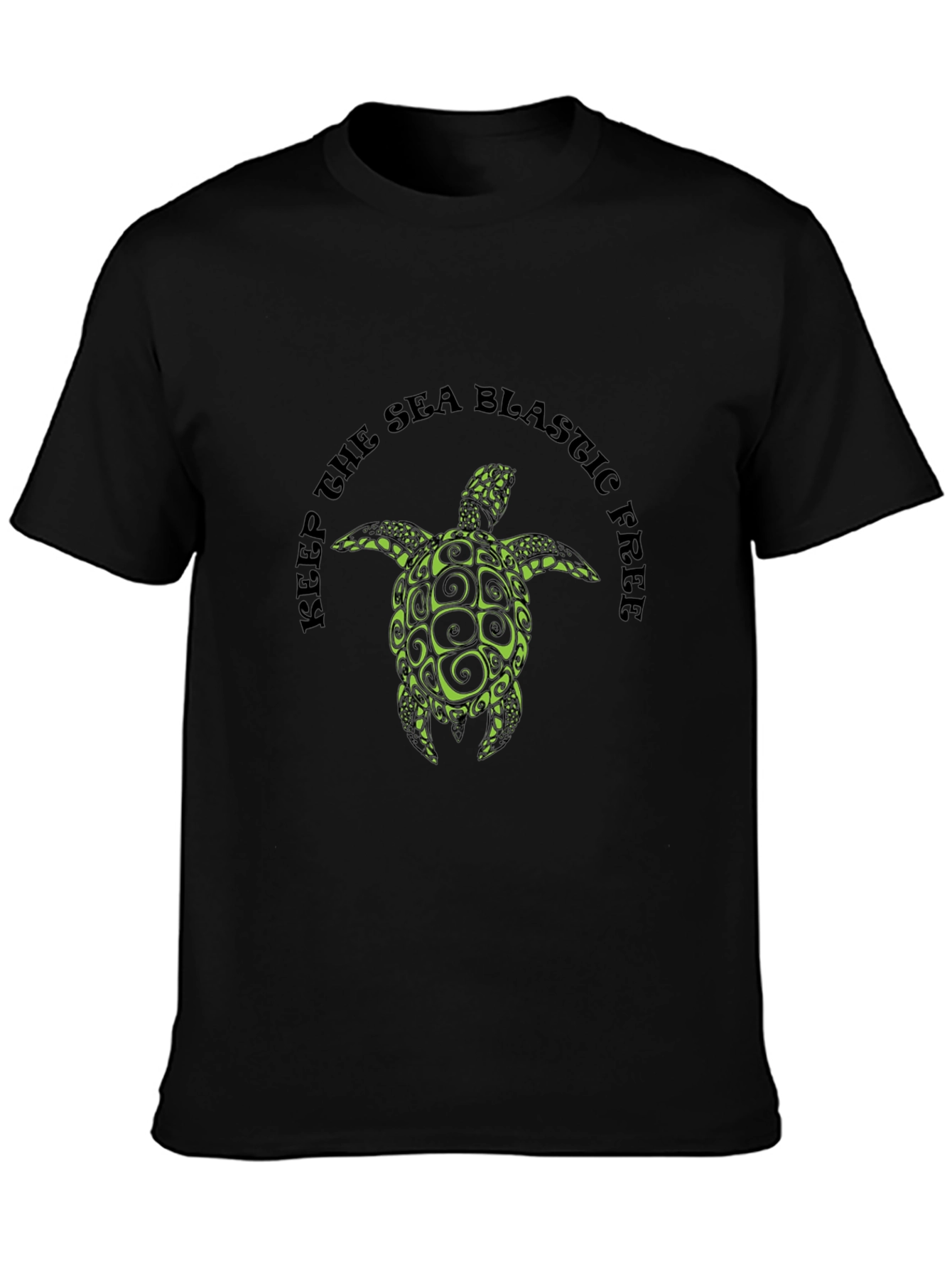 Keep the Sea Blastic Free Turtle Tee