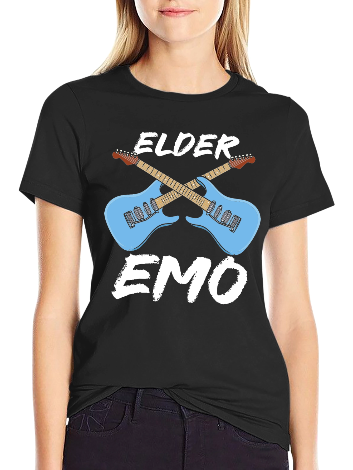 Elder Emo Guitar T-Shirt