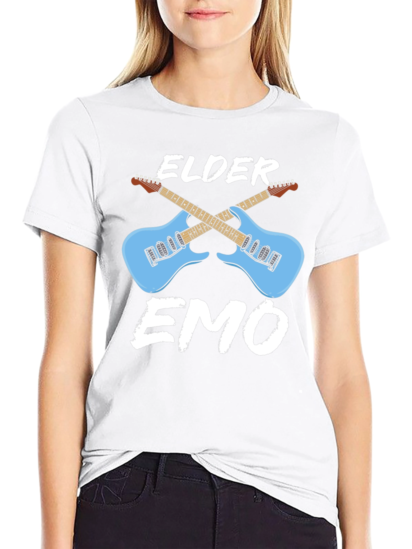 Elder Emo Guitar T-Shirt