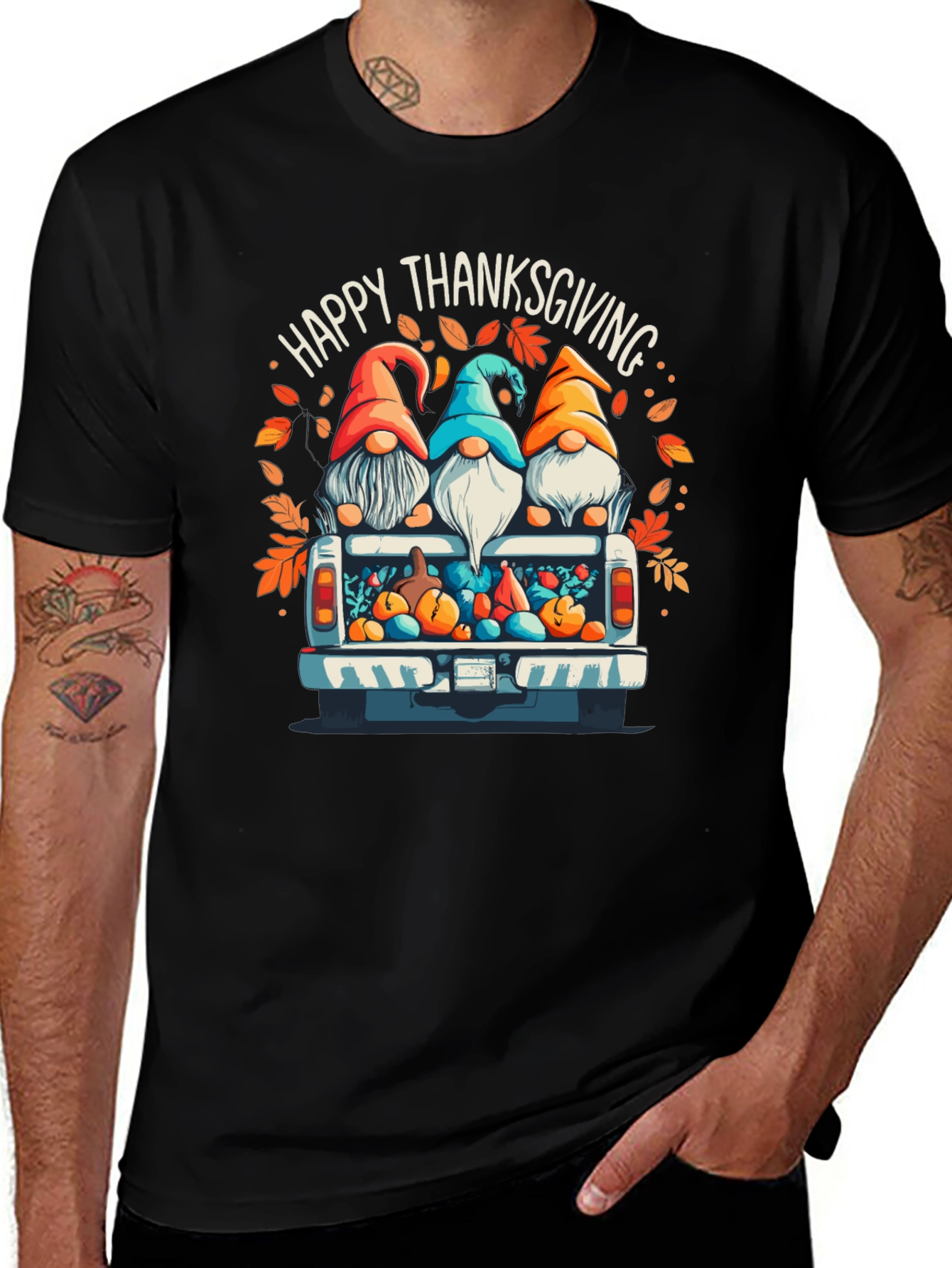 Happy Thanksgiving Gnomes T-Shirt