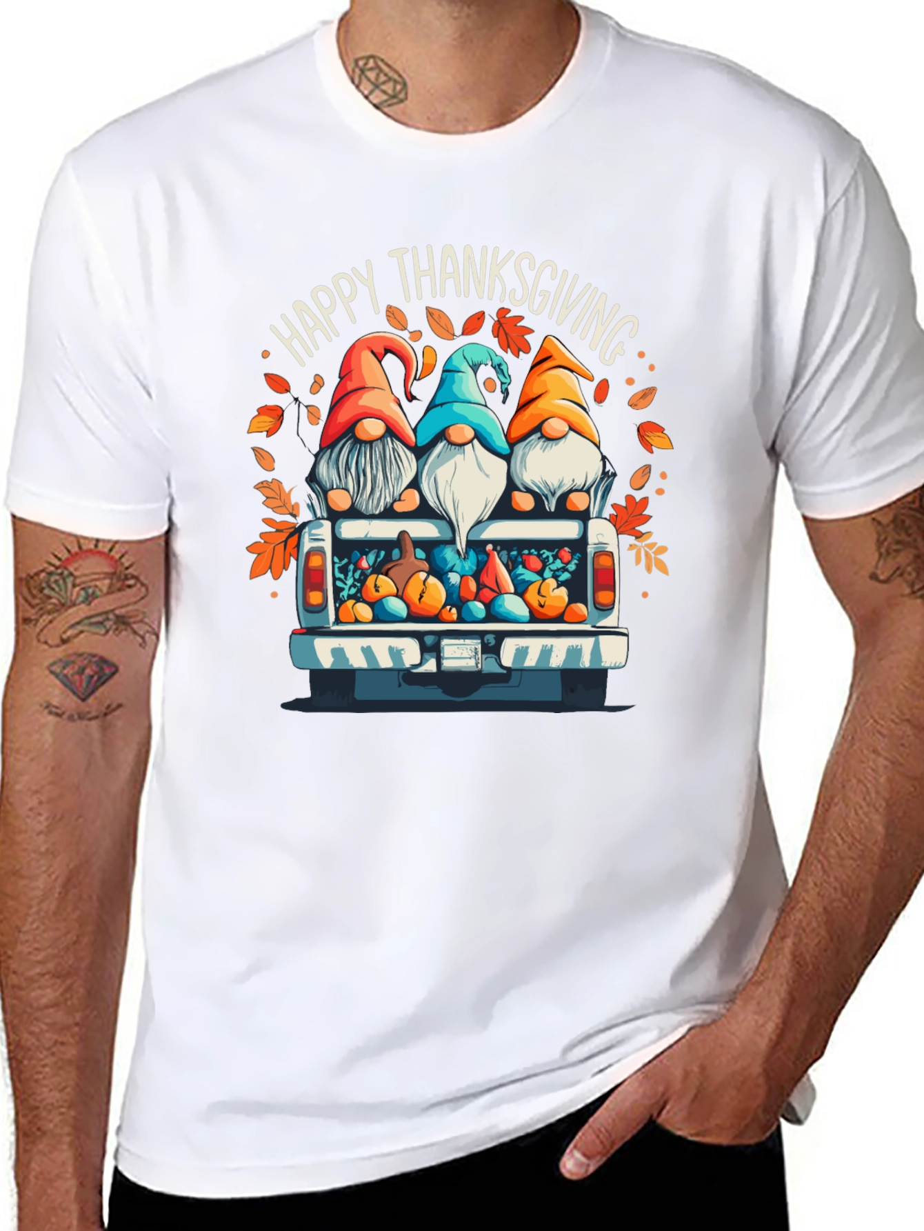 Happy Thanksgiving Gnomes T-Shirt