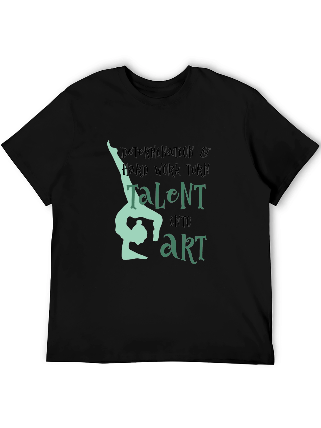 Gymnastics Talent Into Art Graphic T-Shirt