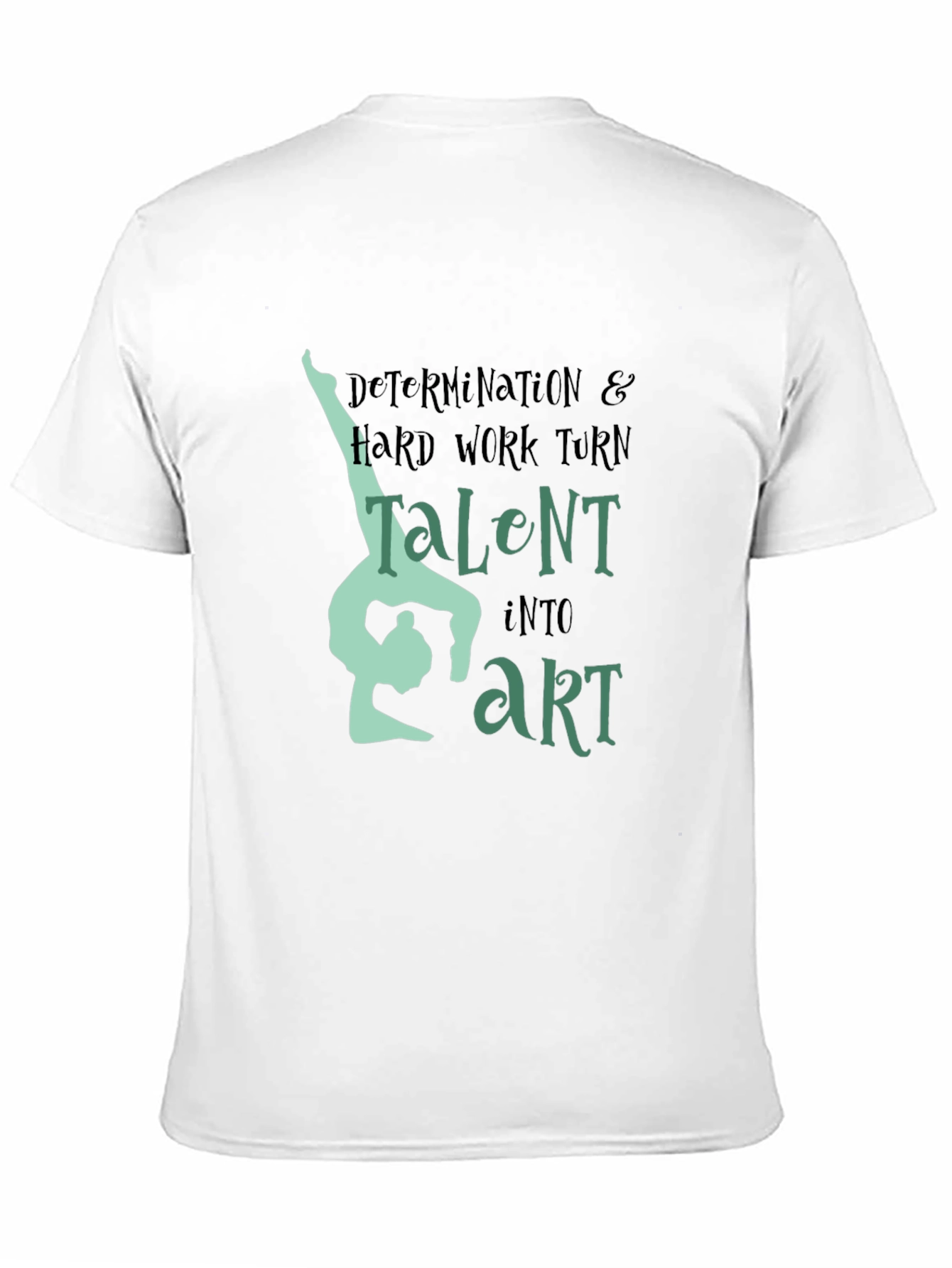 Gymnastics Talent Into Art Graphic T-Shirt
