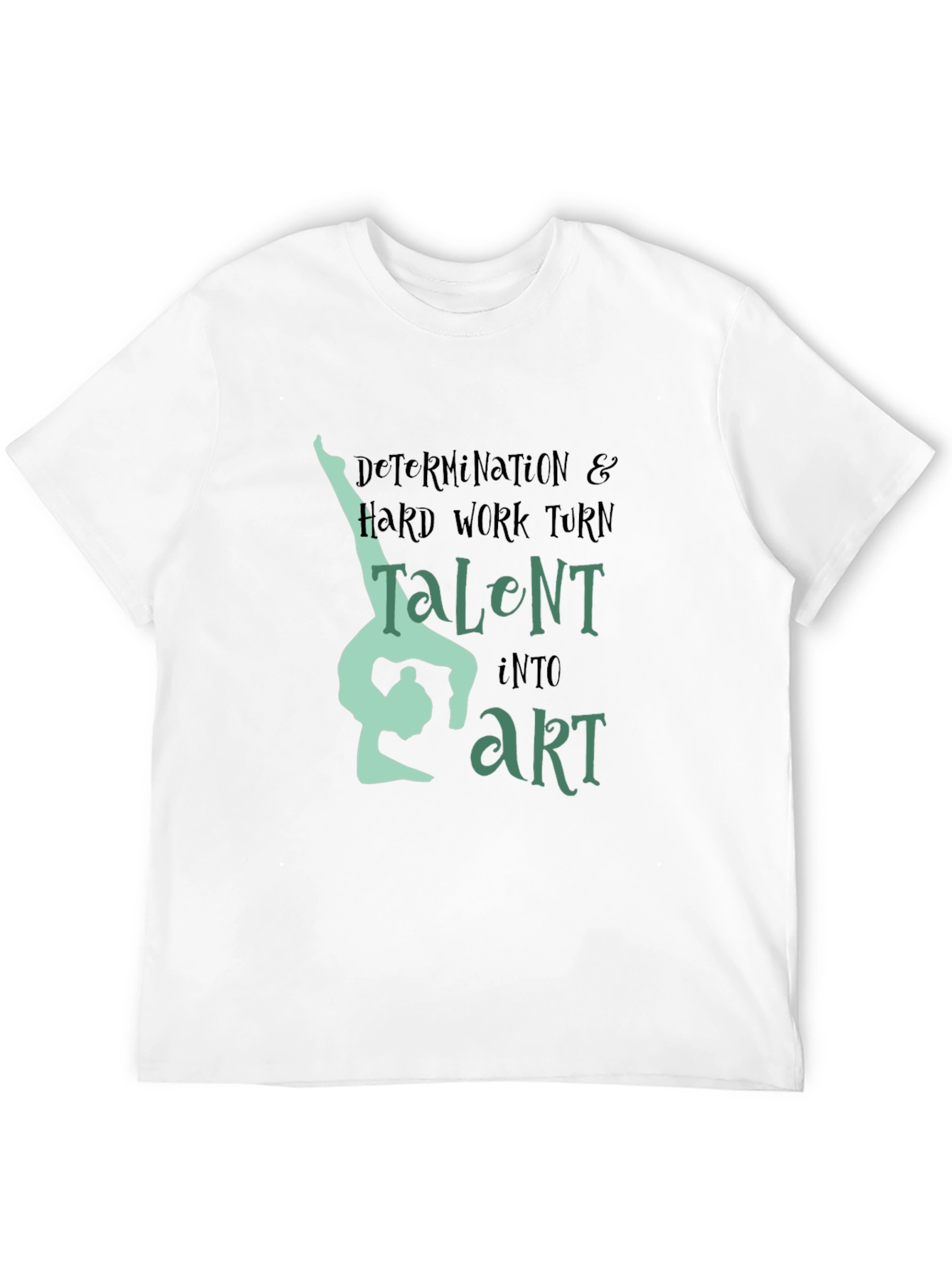 Gymnastics Talent Into Art Graphic T-Shirt