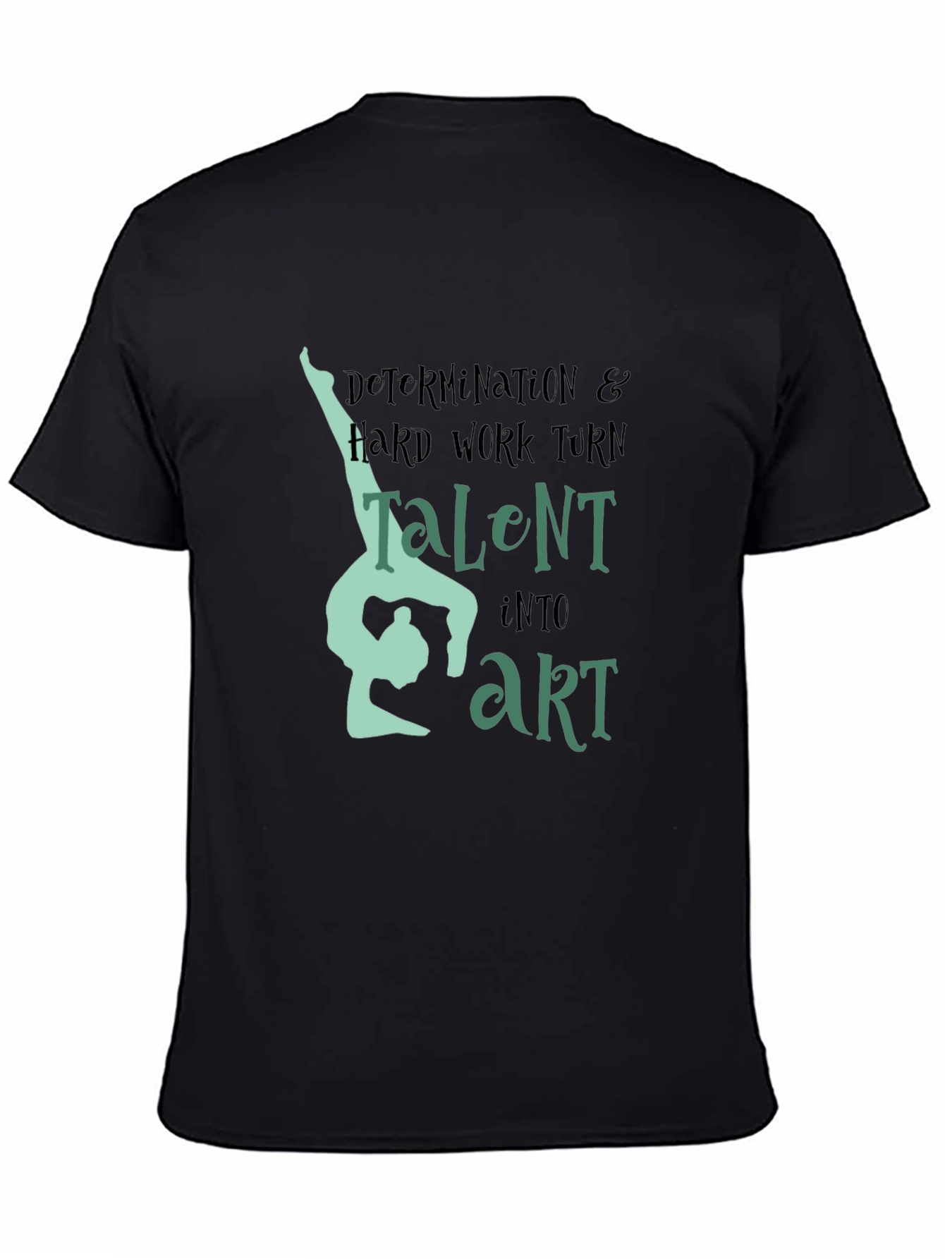 Gymnastics Talent Into Art Graphic T-Shirt