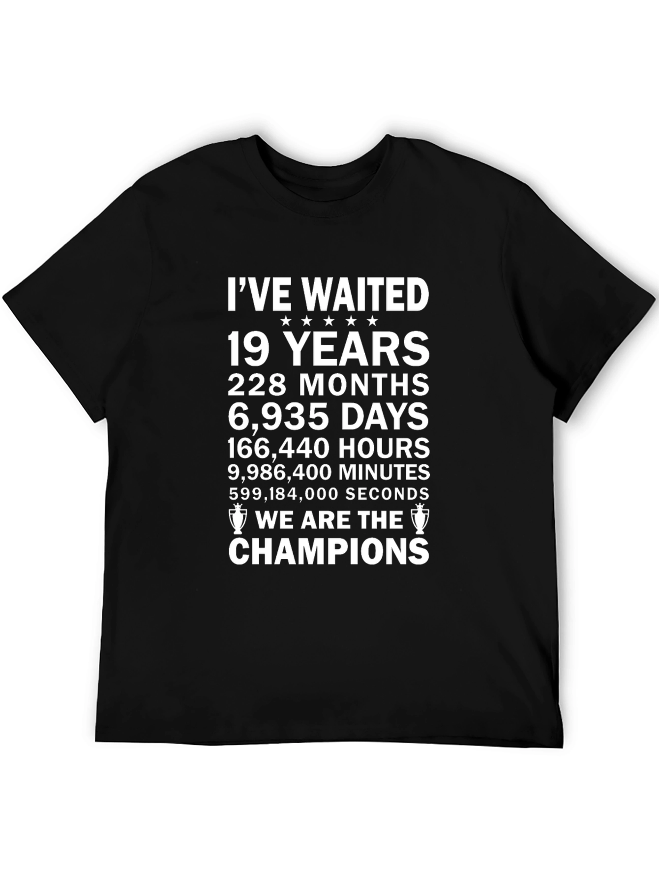 19 Years Champions T-Shirt