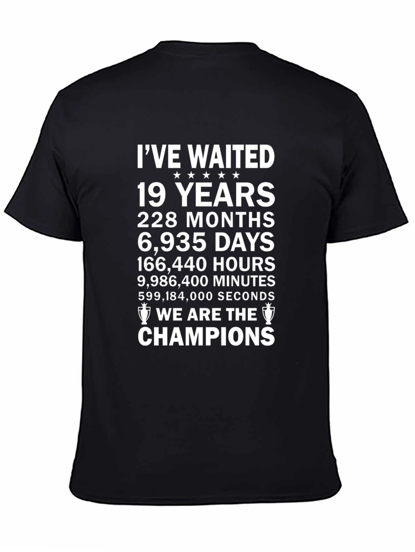 19 Years Champions T-Shirt