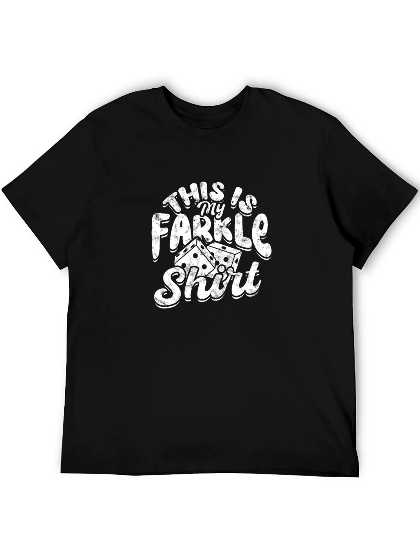 This is My Farkle Shirt Black Tee