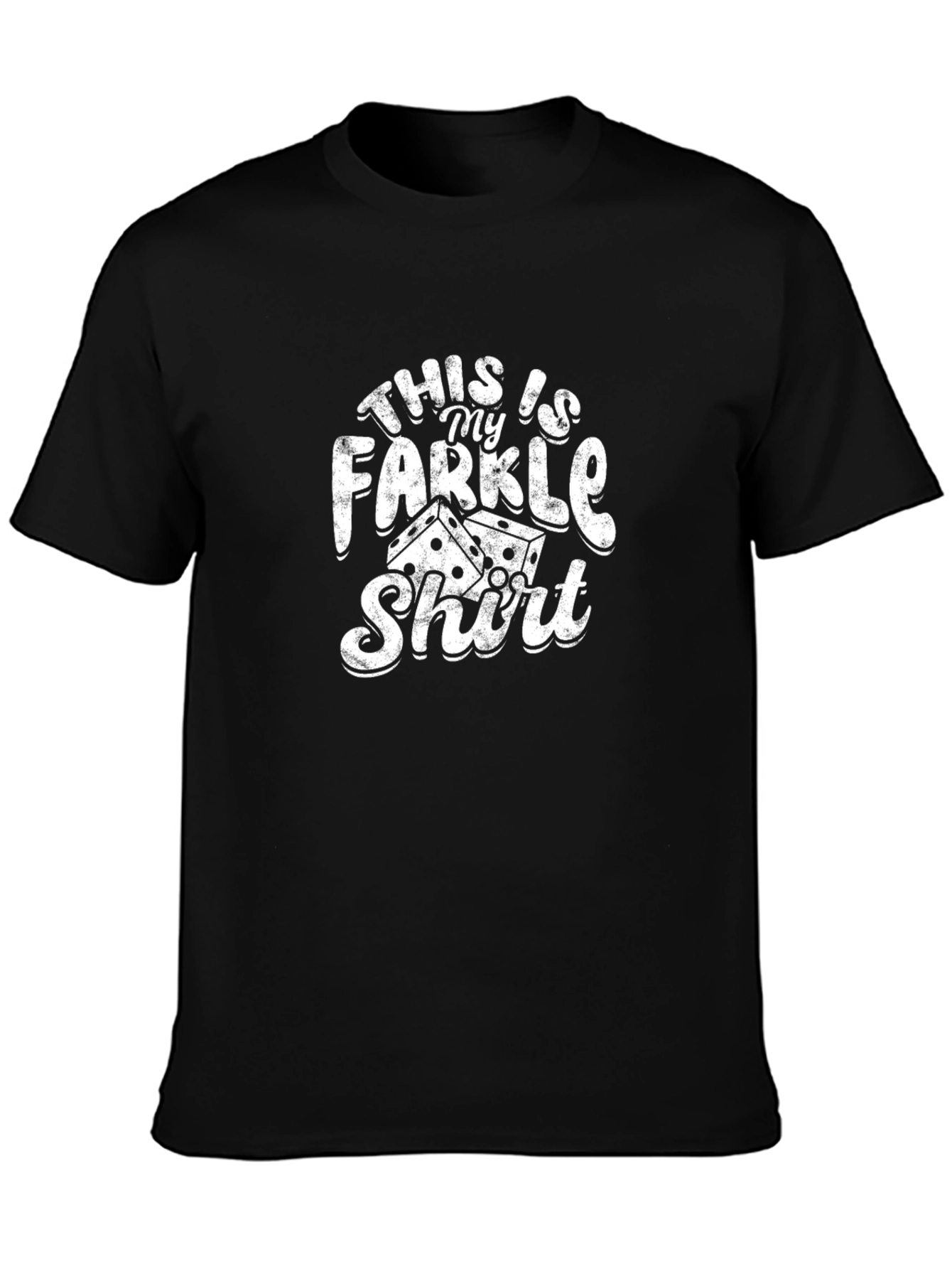 This is My Farkle Shirt Black Tee