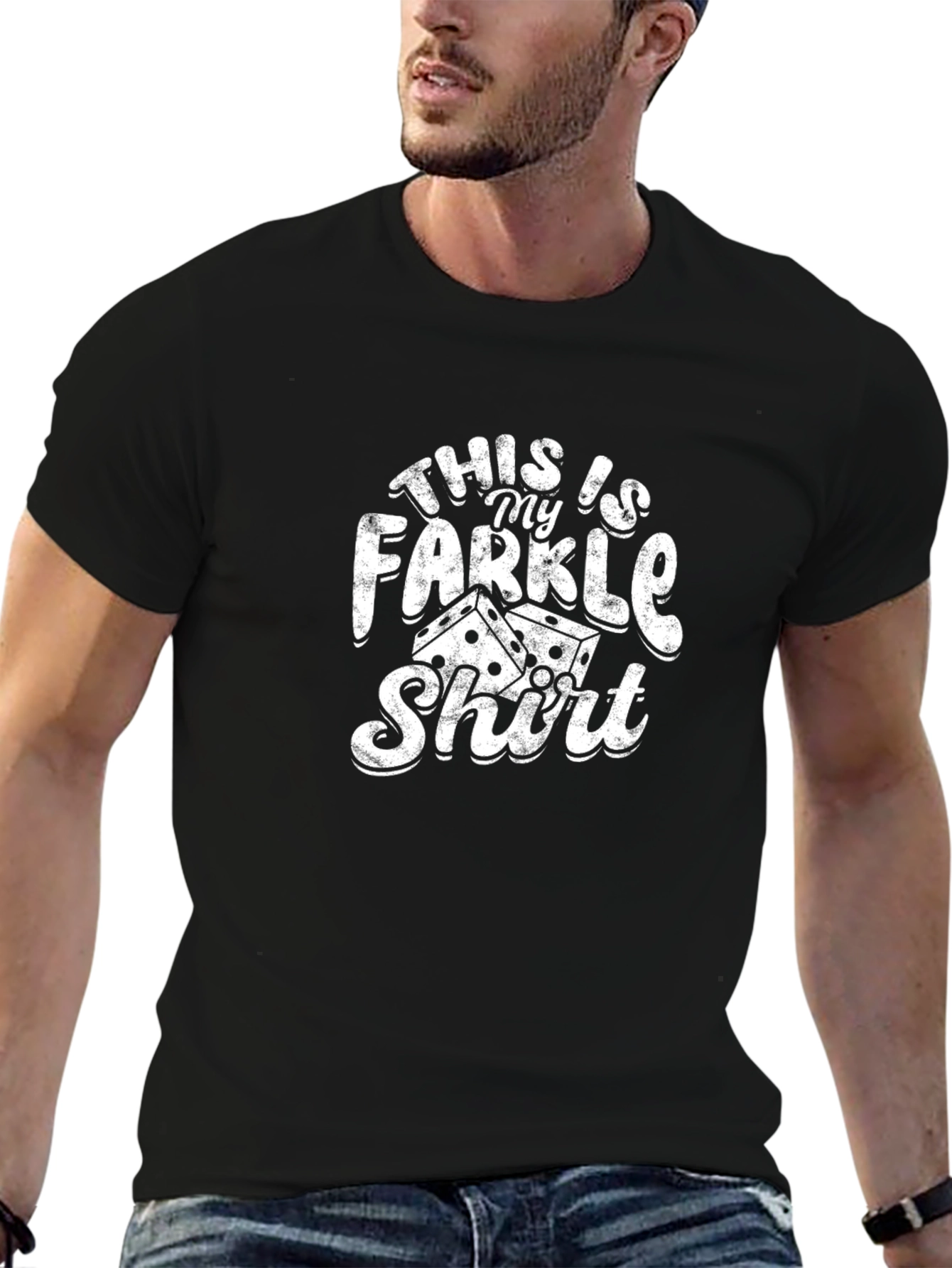 This is My Farkle Shirt Black Tee
