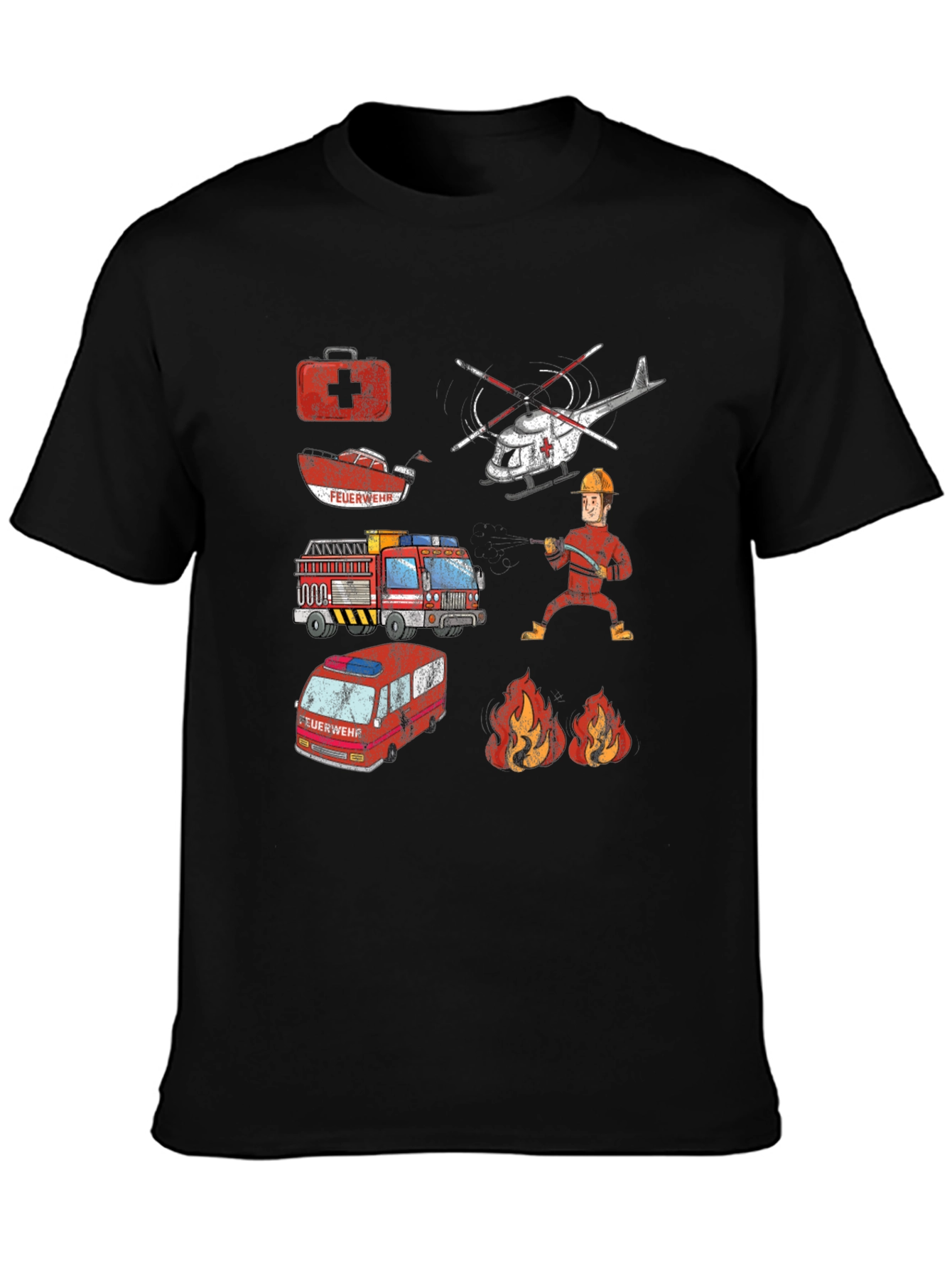 Firefighter Graphic Tee