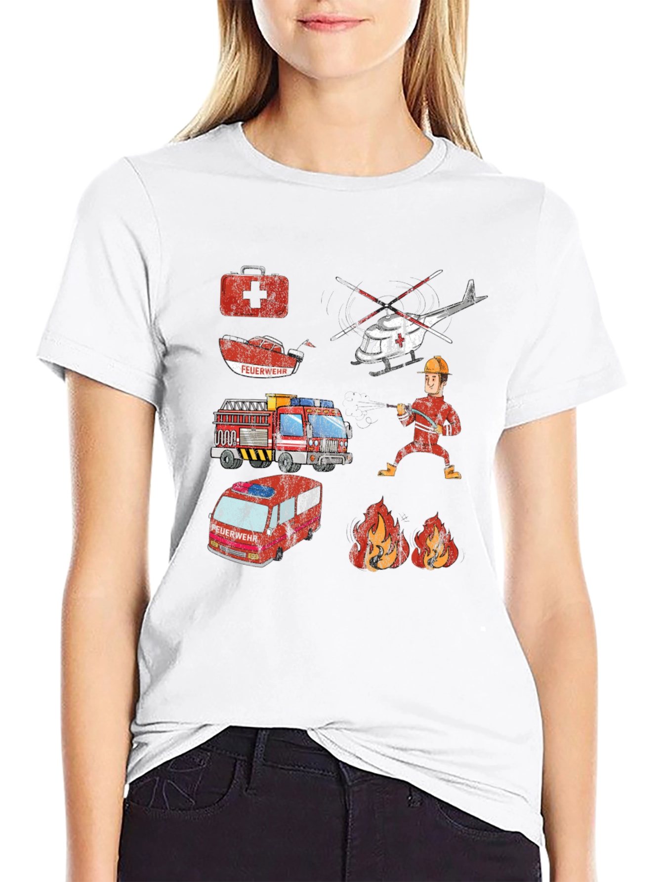 Firefighter Graphic Tee