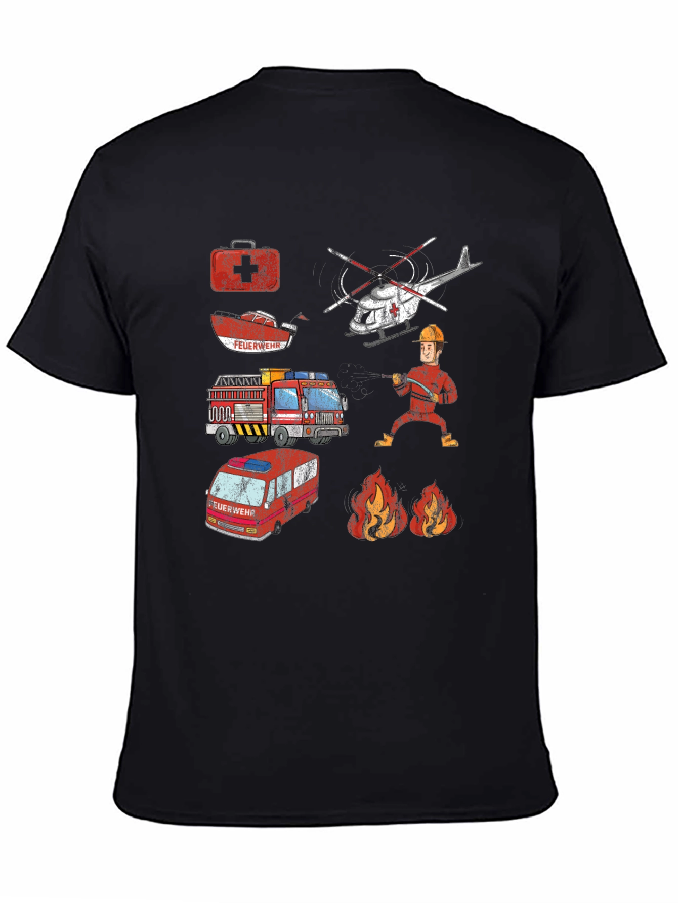 Firefighter Graphic Tee