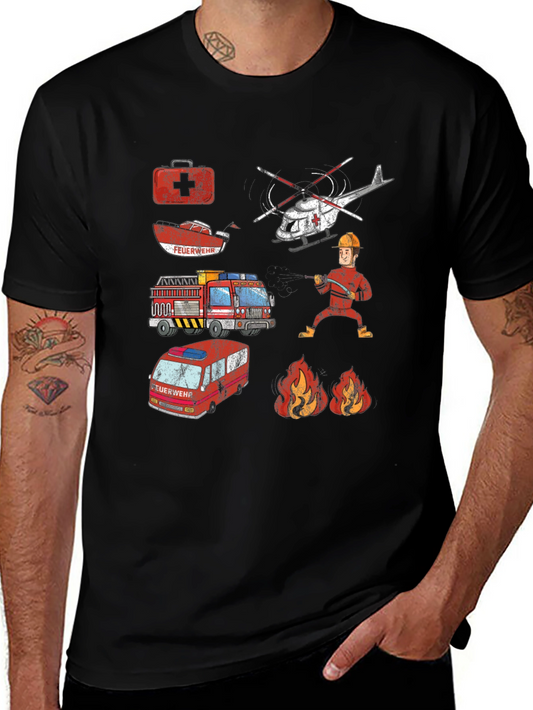 Firefighter Graphic Tee