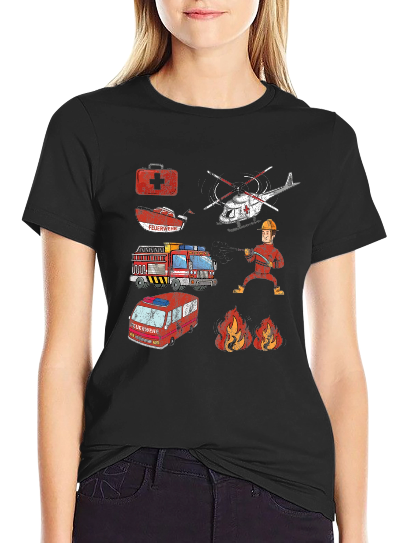 Firefighter Graphic Tee