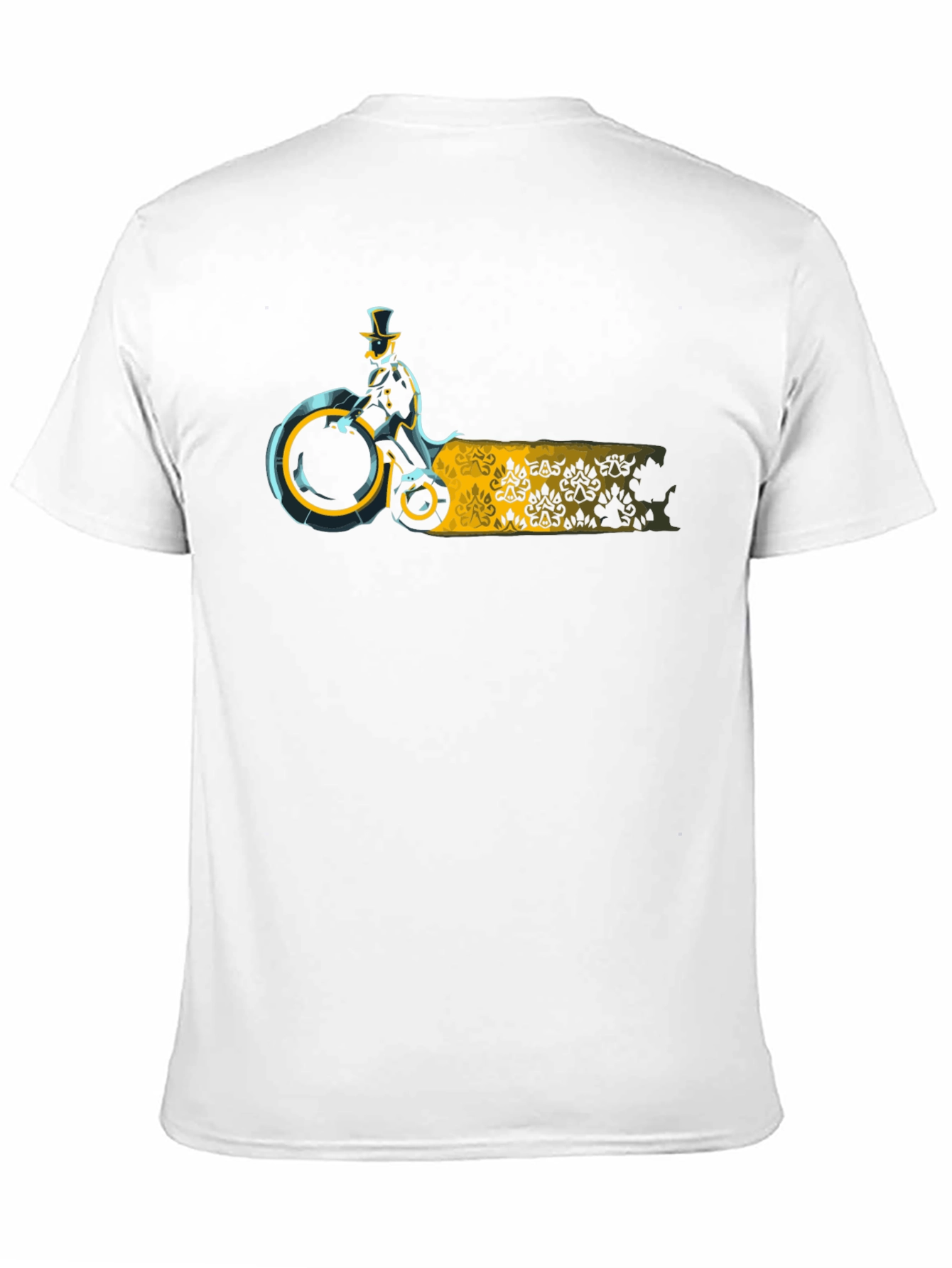 Steampunk Rider Black T-Shirt