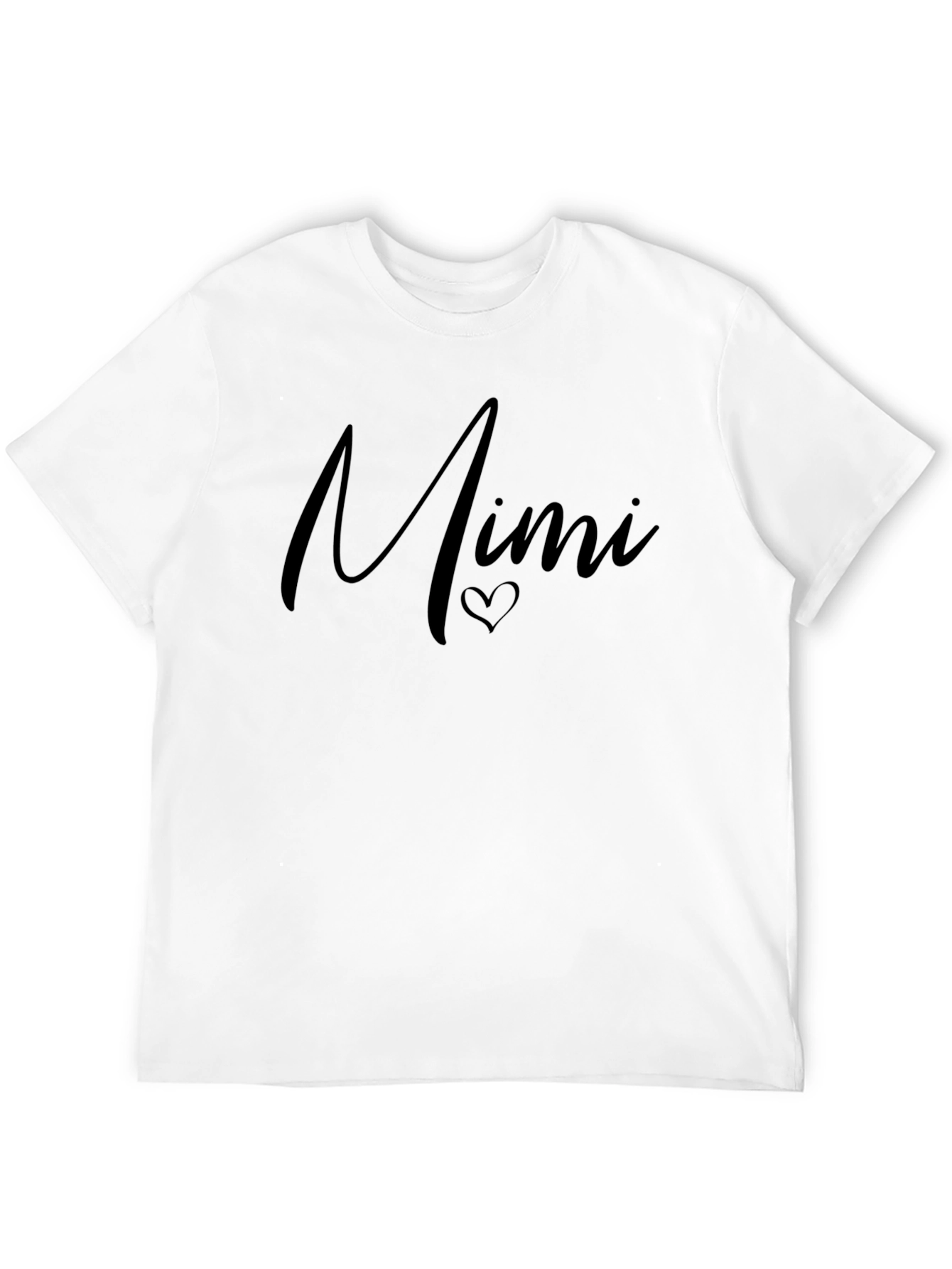 Mimi Heart Graphic T-Shirt - Soft Cotton Tee