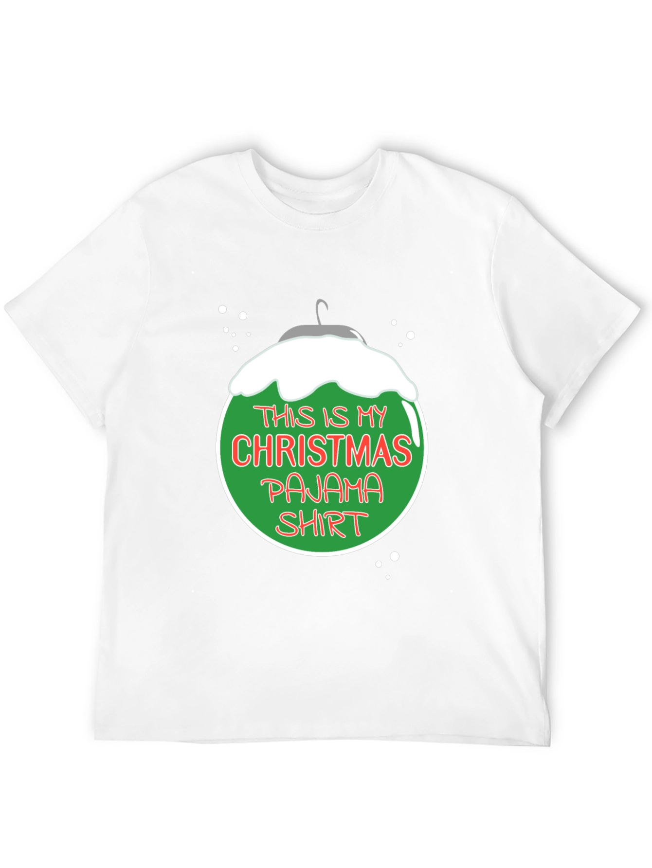 Christmas Pajama Shirt - Holiday T-Shirt
