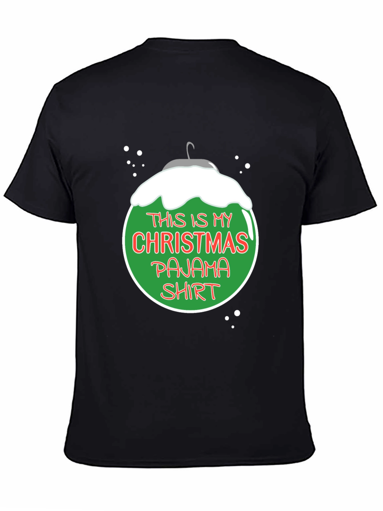 Christmas Pajama Shirt - Holiday T-Shirt