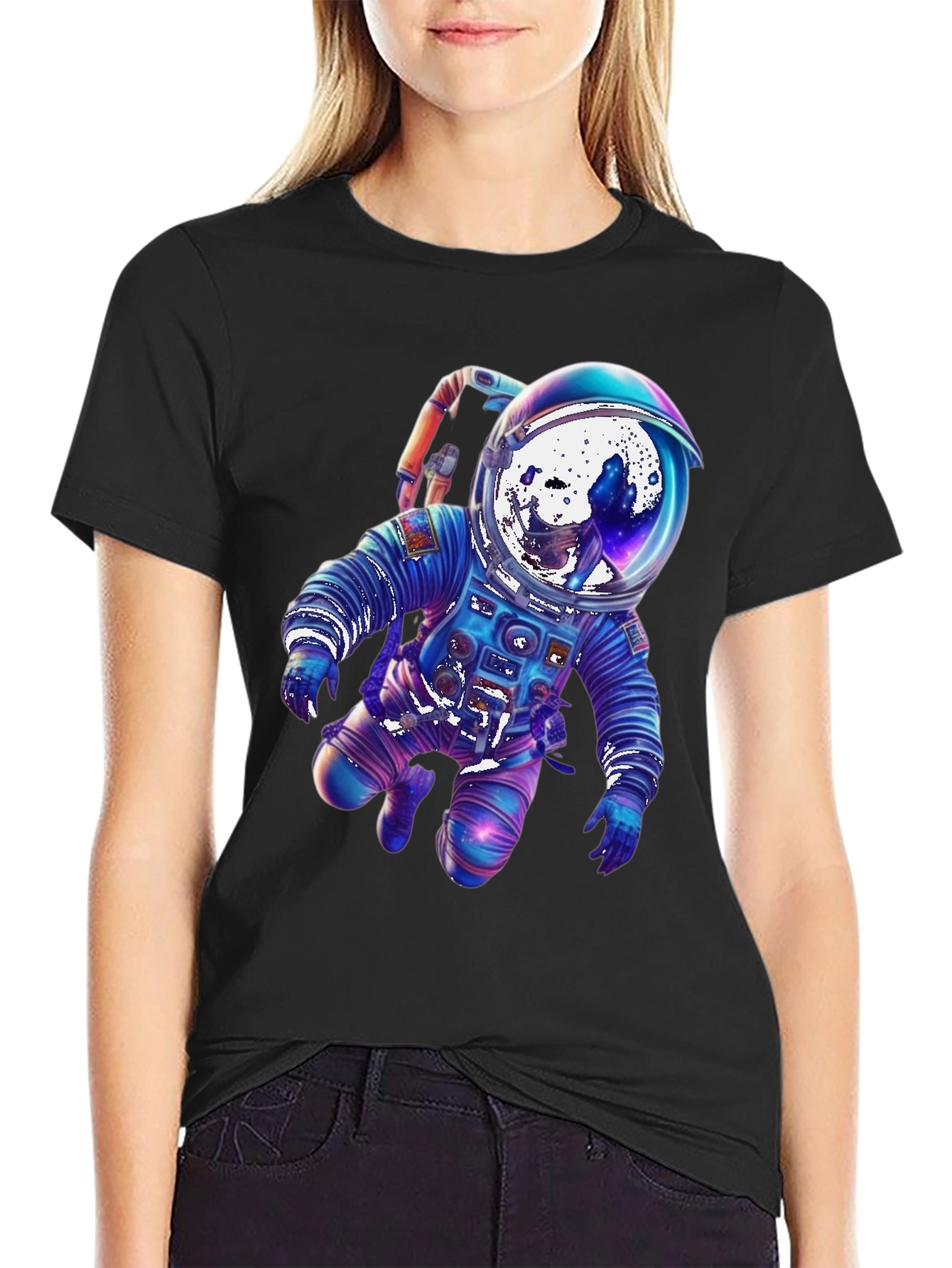 Astronaut Graphic Tee - Explore the Universe!