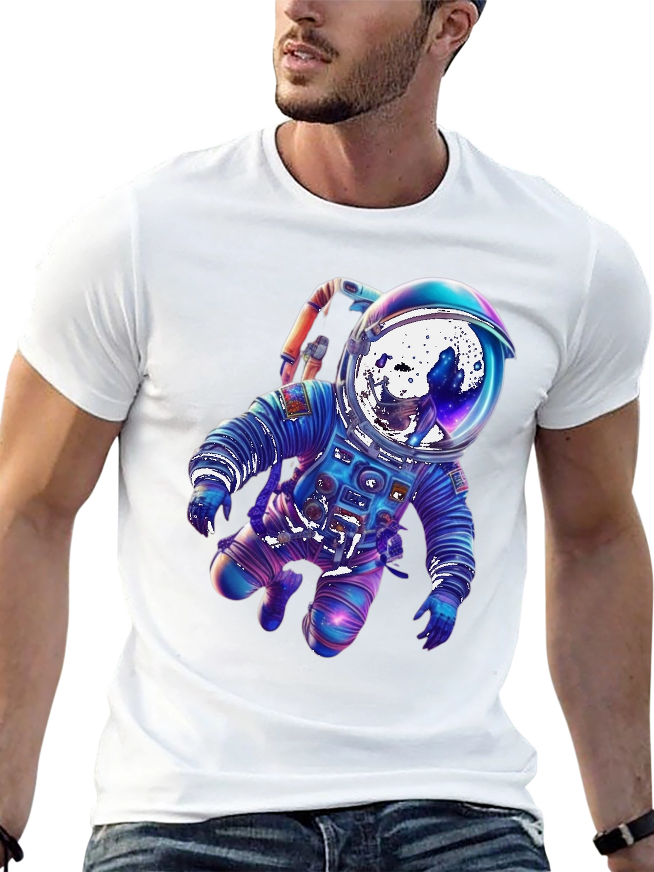 Astronaut Graphic Tee - Explore the Universe!