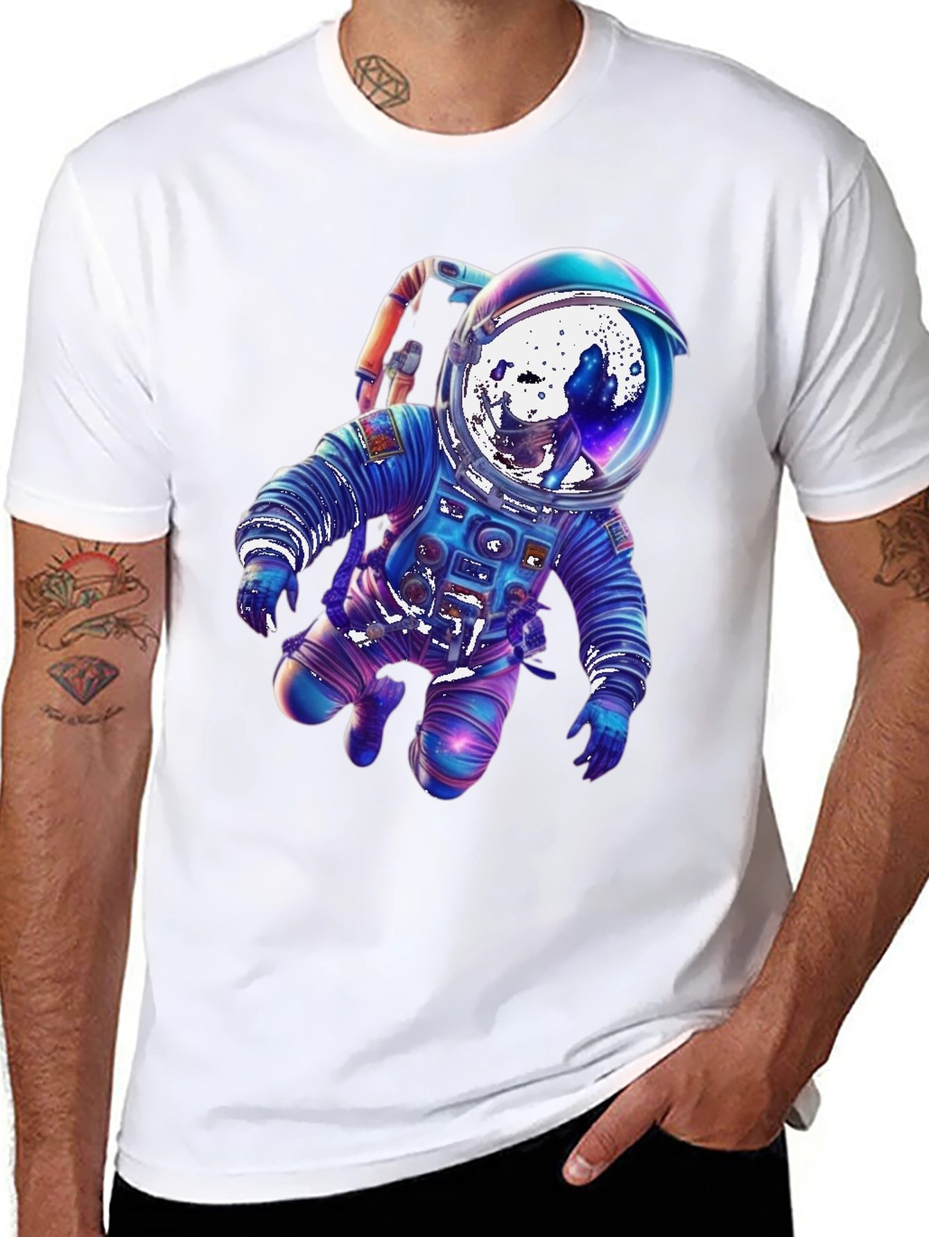 Astronaut Graphic Tee - Explore the Universe!