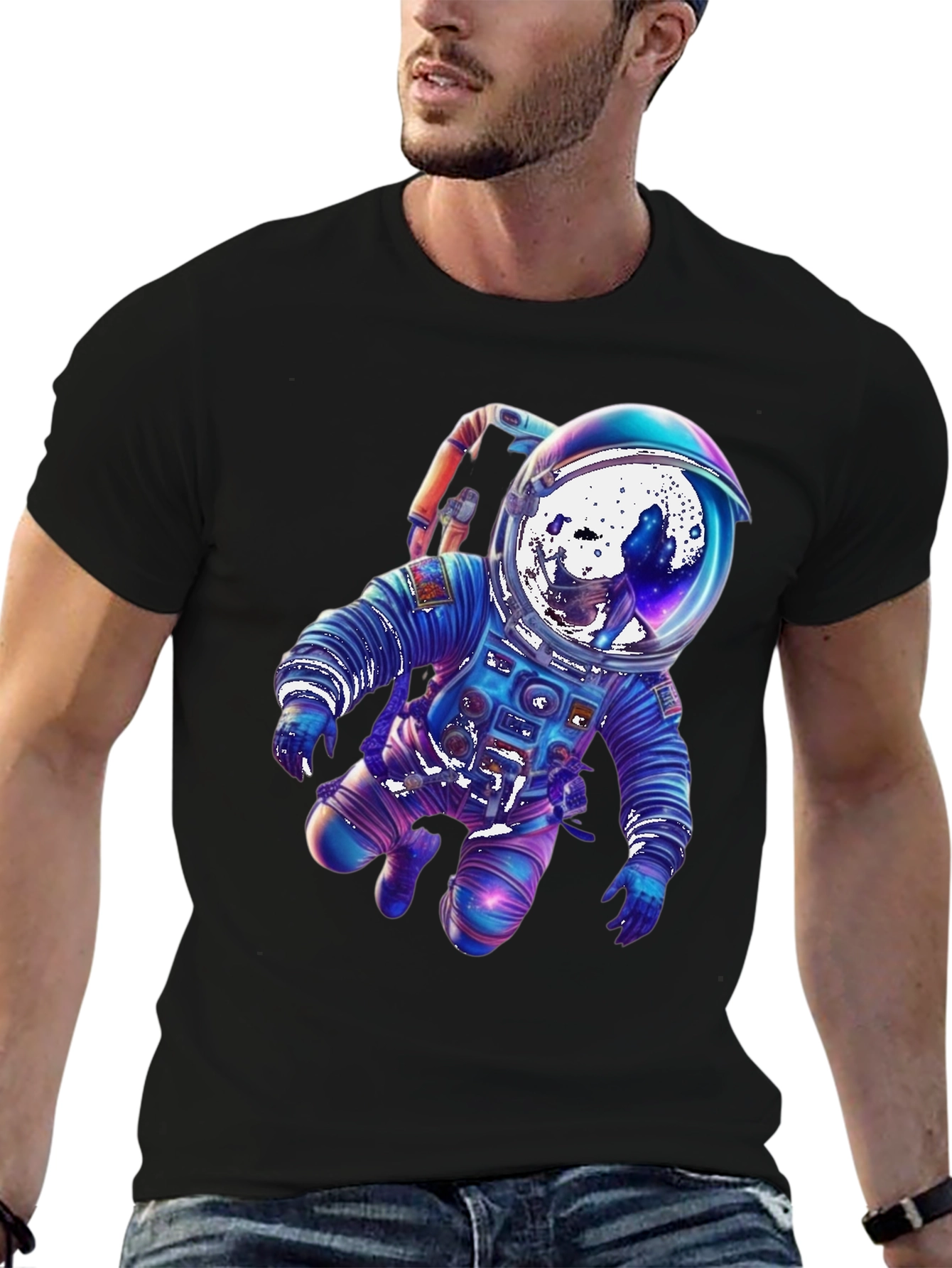 Astronaut Graphic Tee - Explore the Universe!