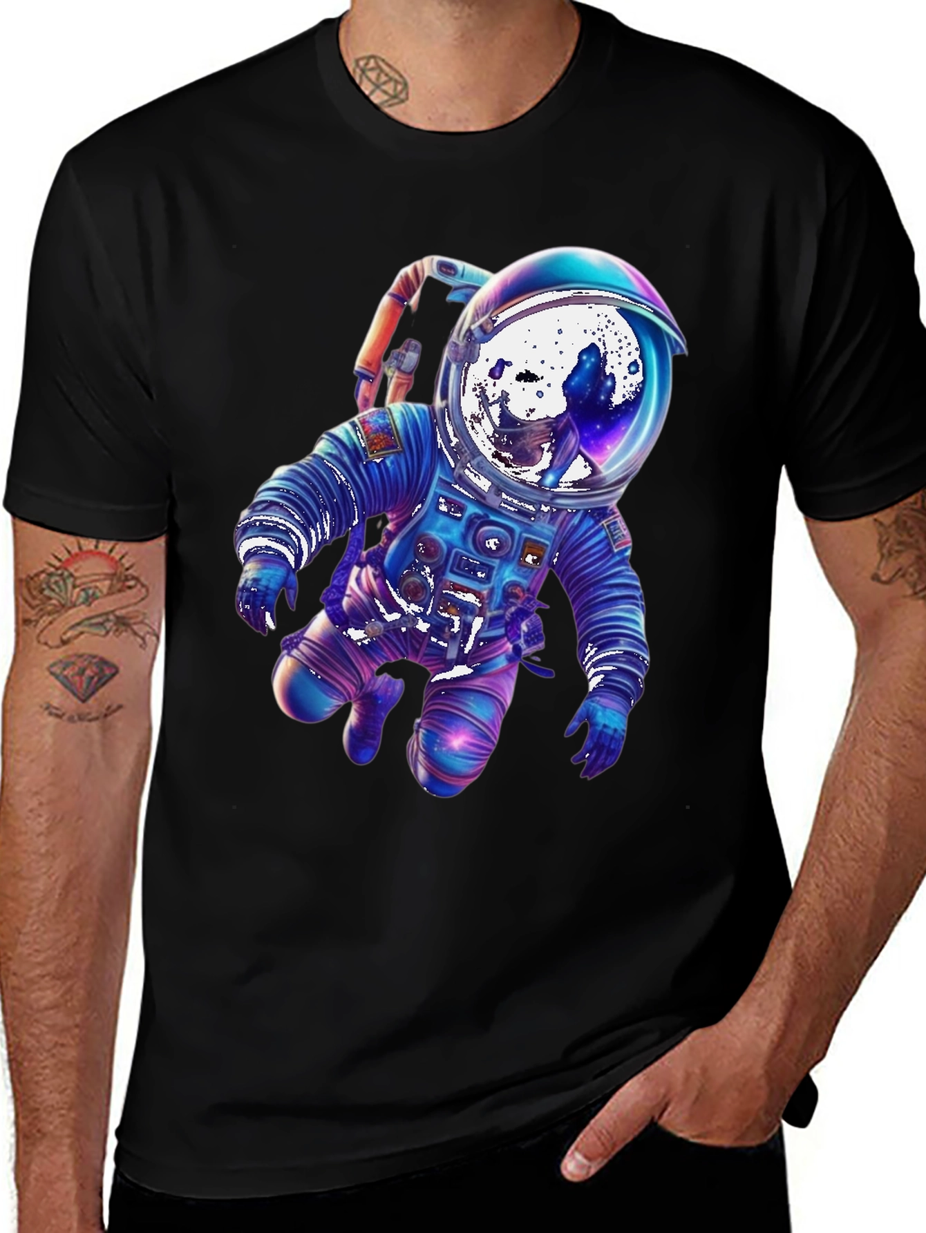 Astronaut Graphic Tee - Explore the Universe!