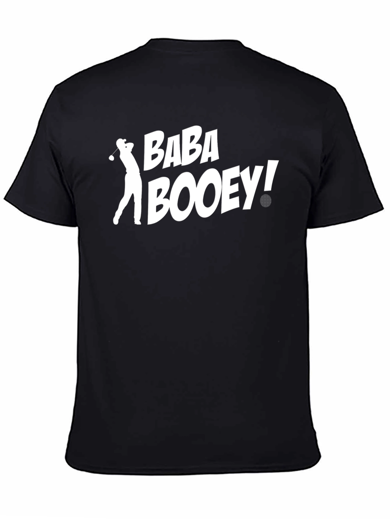 Baba Booey Golf T-Shirt - Black