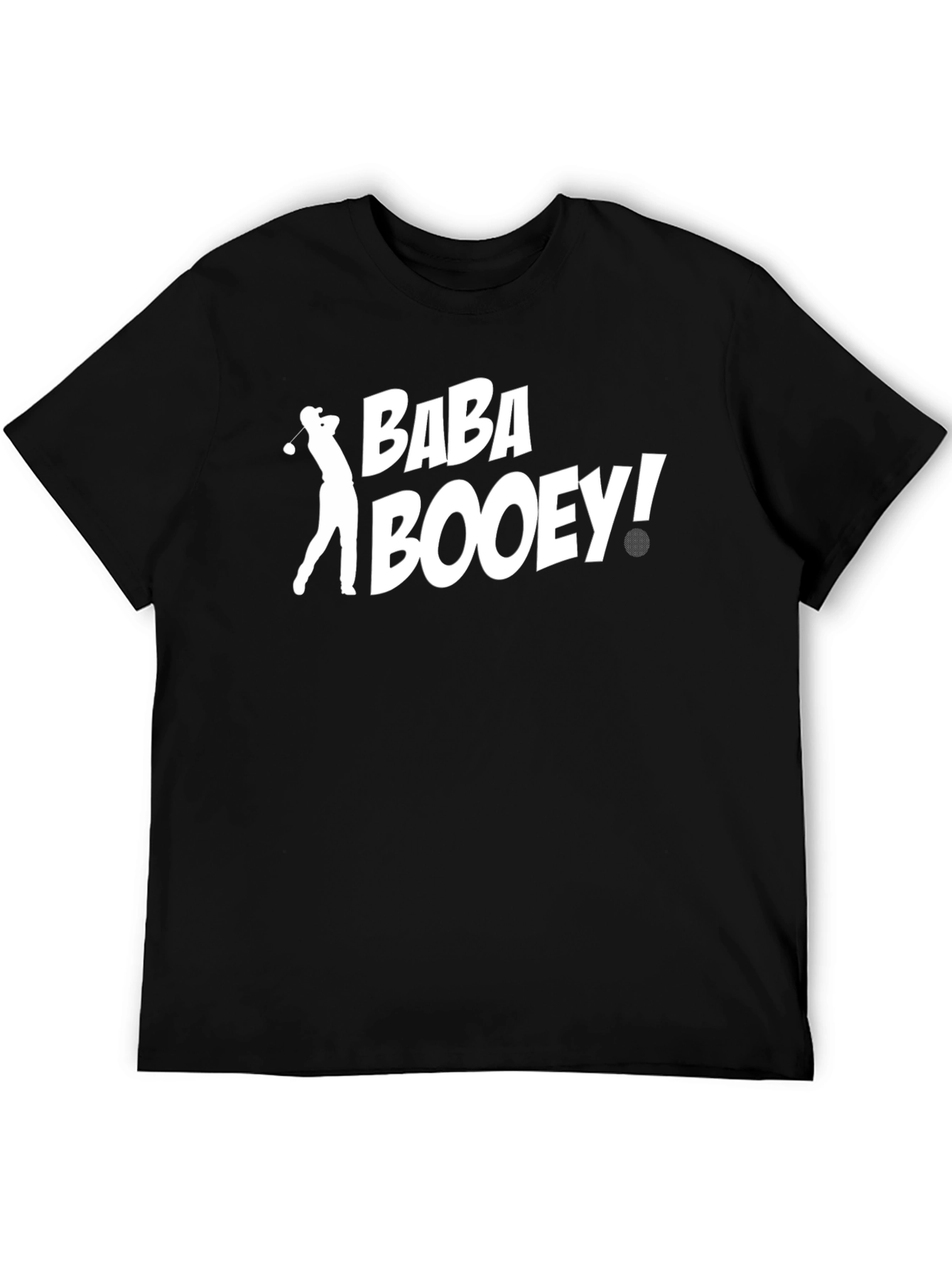Baba Booey Golf T-Shirt - Black