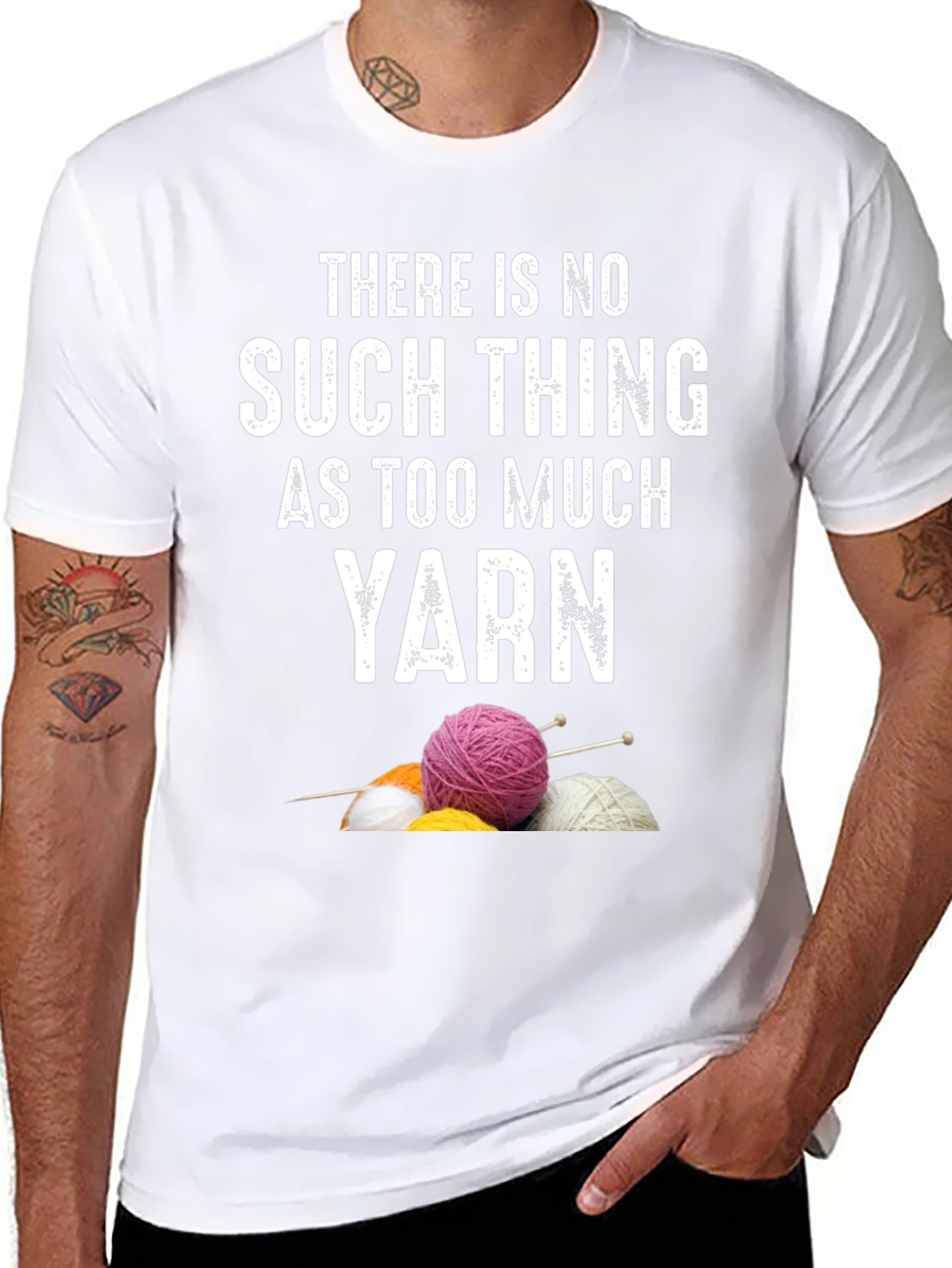 Yarn Lover T-Shirt - Knitting & Crochet Gift