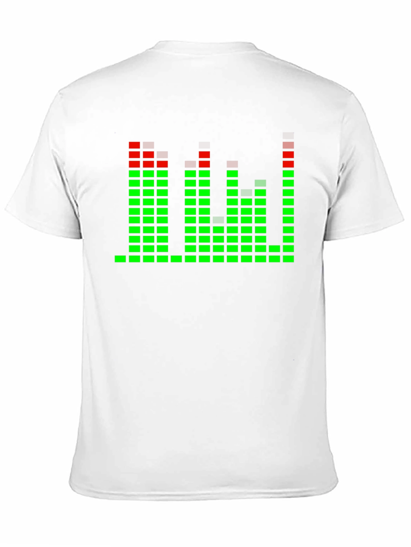 LED Equalizer T-Shirt - Black Rave Party Tee
