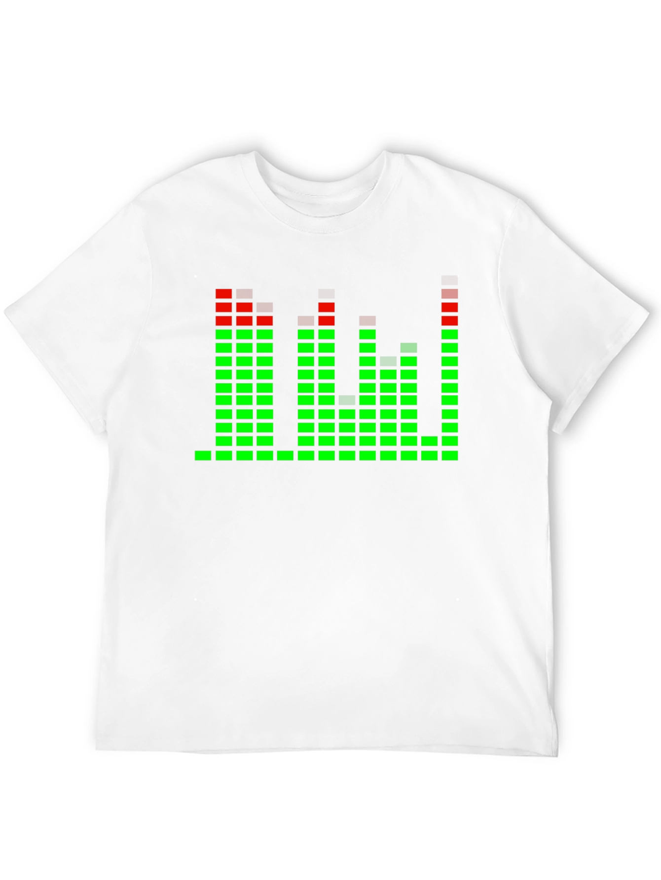 LED Equalizer T-Shirt - Black Rave Party Tee