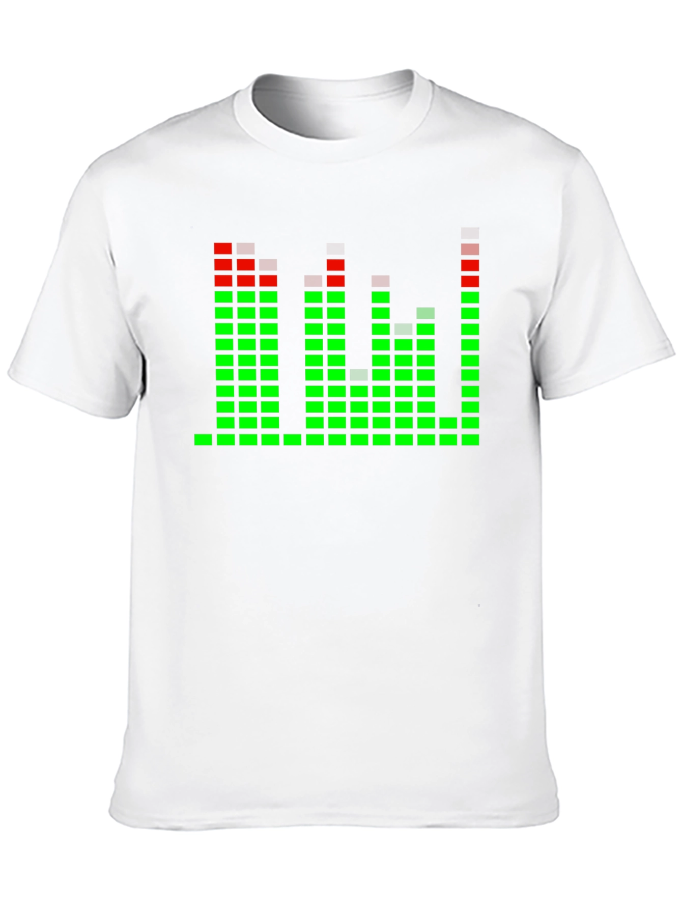LED Equalizer T-Shirt - Black Rave Party Tee