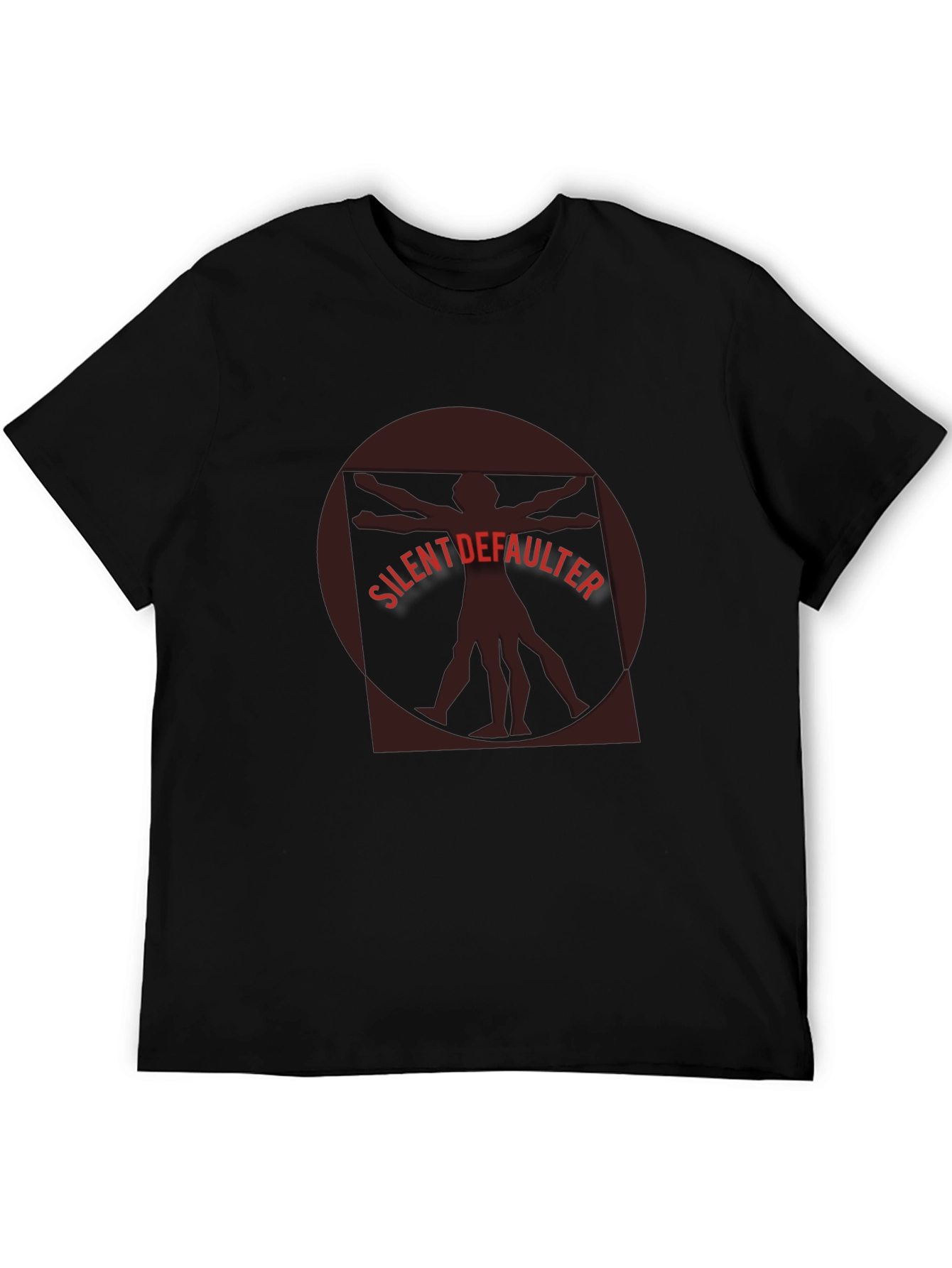 Silent Defaulter Graphic Tee - Unique Statement Shirt