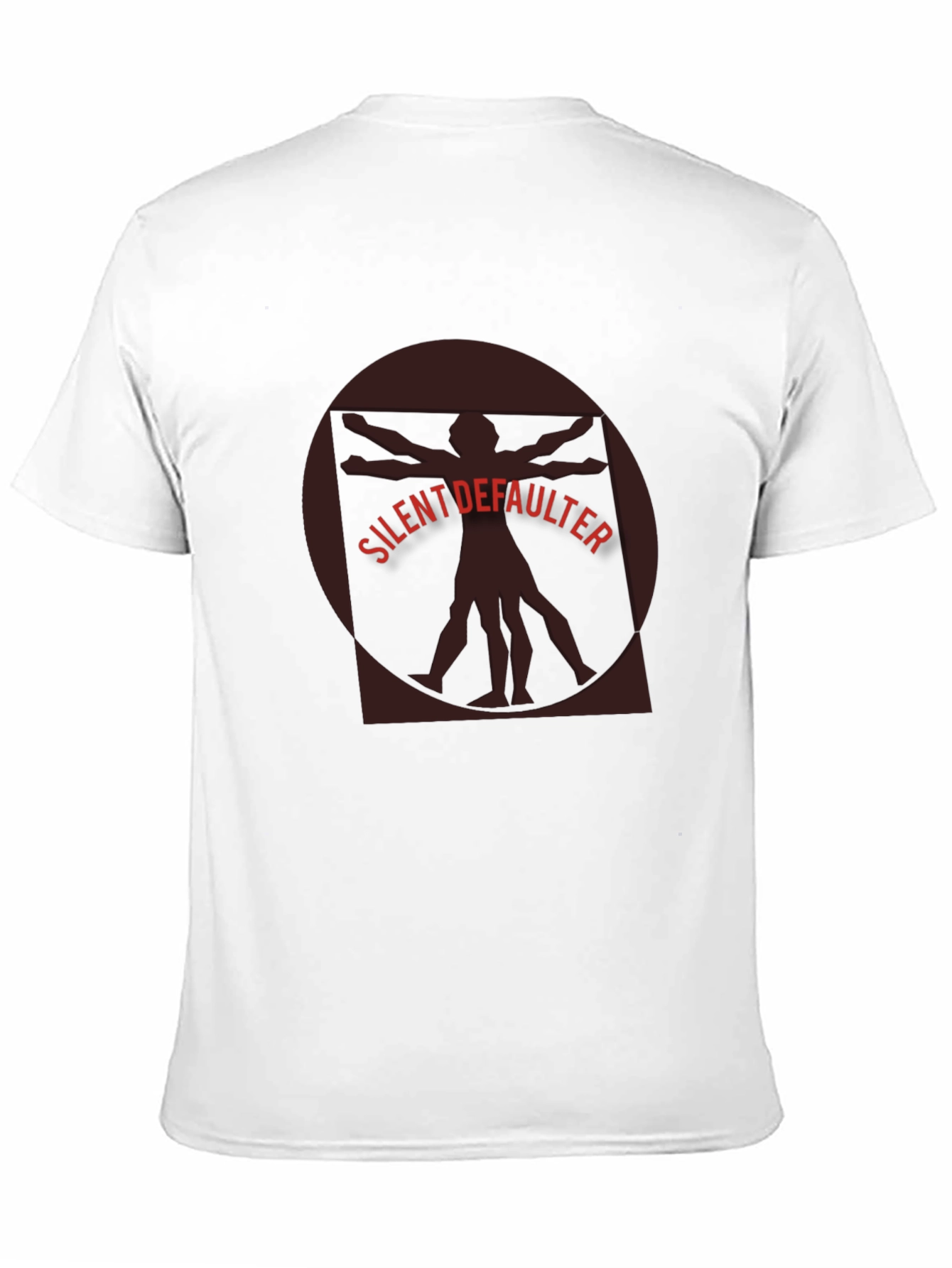 Silent Defaulter Graphic Tee - Unique Statement Shirt